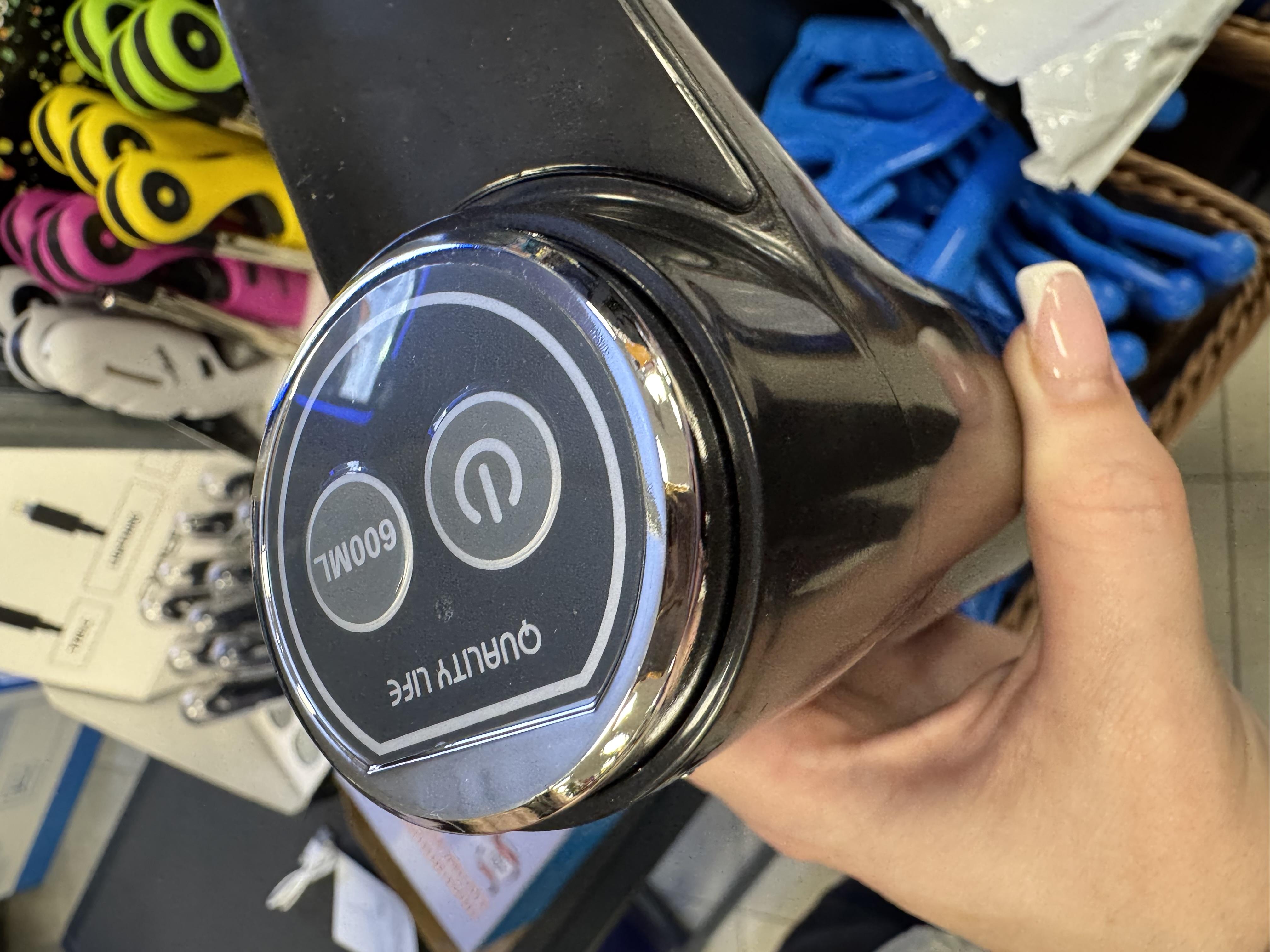 Помпа бутилированная для воды BRS электрическая Black/Purple (392091987) в реальных условиях использования от покупателя Юлія.