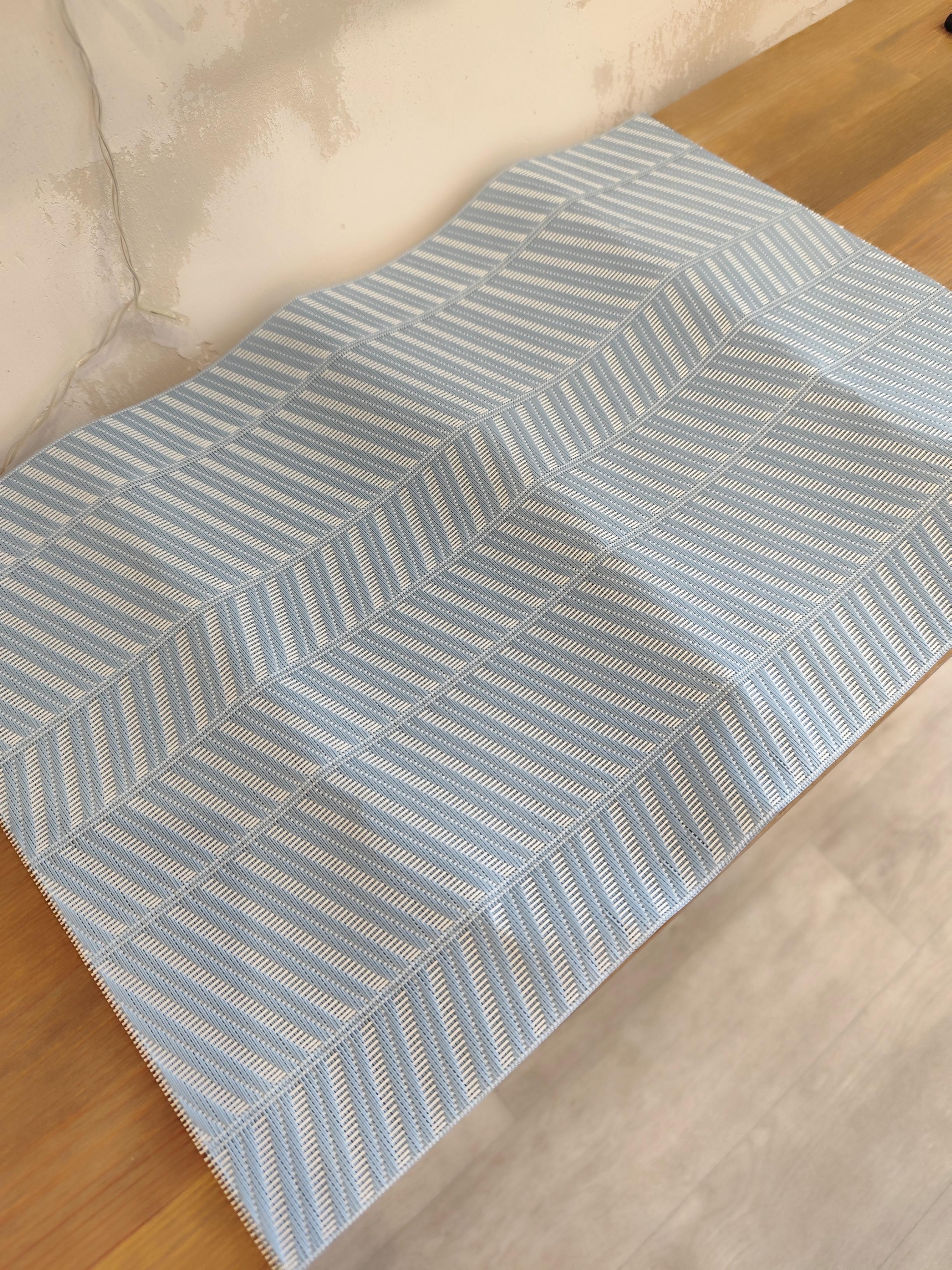 Фото: Коврик под тарелки Maestro MR-1908 45х30 см Blue, отправлено покупателем Ксенія Коврик под тарелки Maestro MR-1908 45х30 см Blue в реальных условиях использования от покупателя Ксенія.