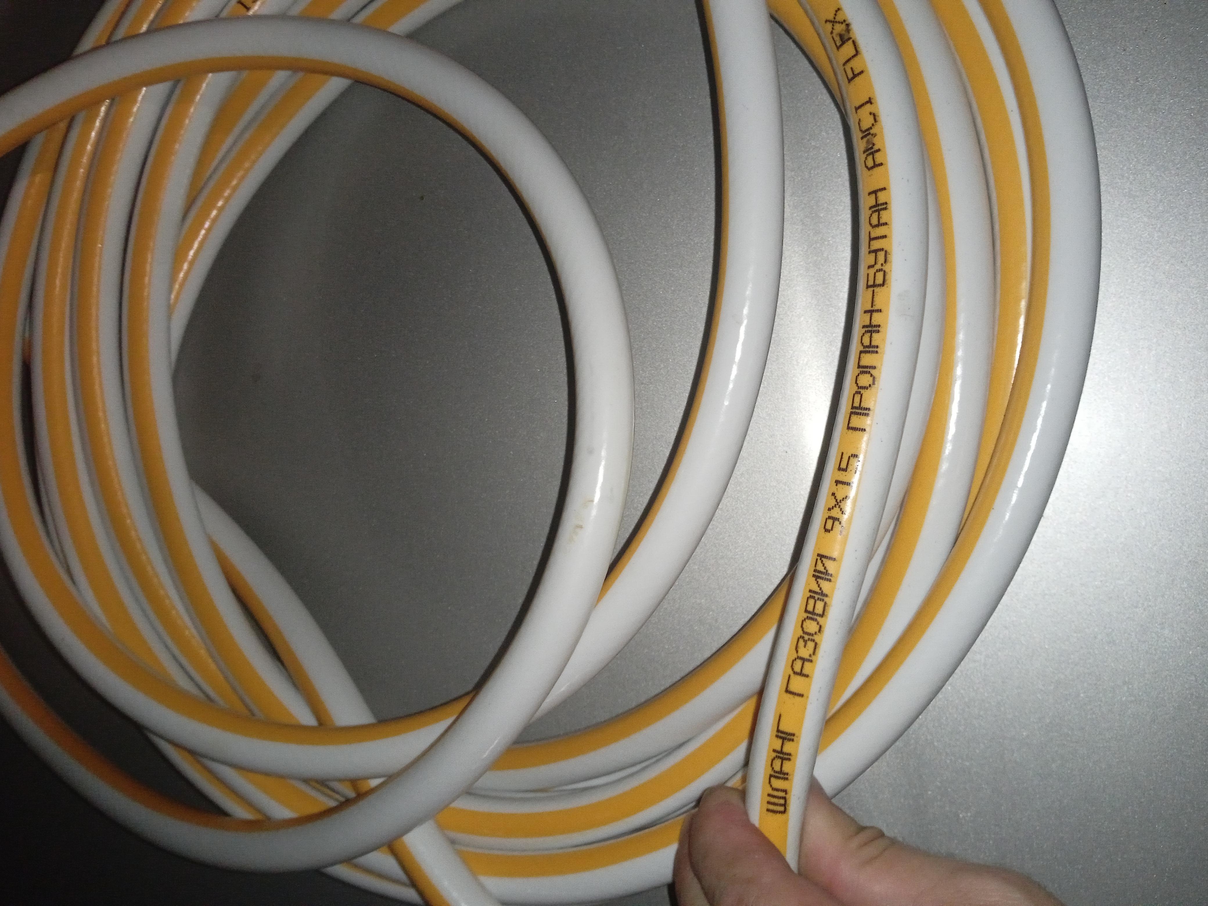 Шланг газовий Avci Flex армований у реальних умовах використання від покупця Михайло.