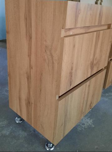 Тумба підвісна Ранчо Wood з раковиною 80 см Дуб сонома (45986-01) у реальних умовах використання від користувача Дмитро.