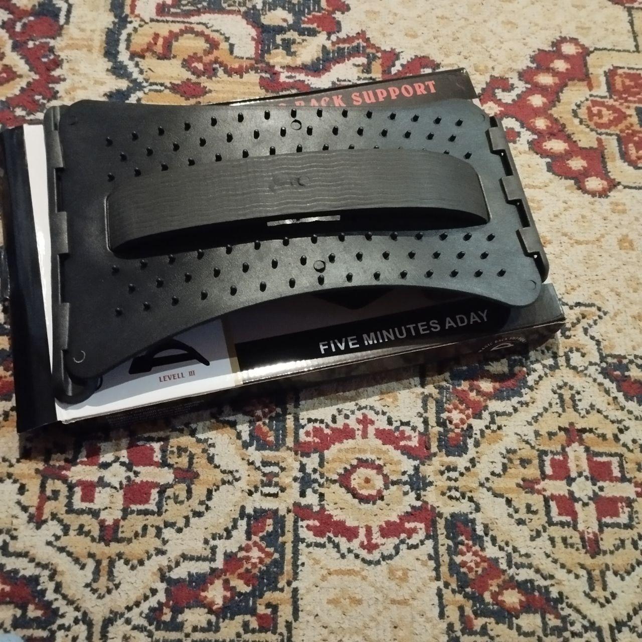 Тренажер для позвоночника Magic Back Support в реальных условиях использования от покупателя Мария.