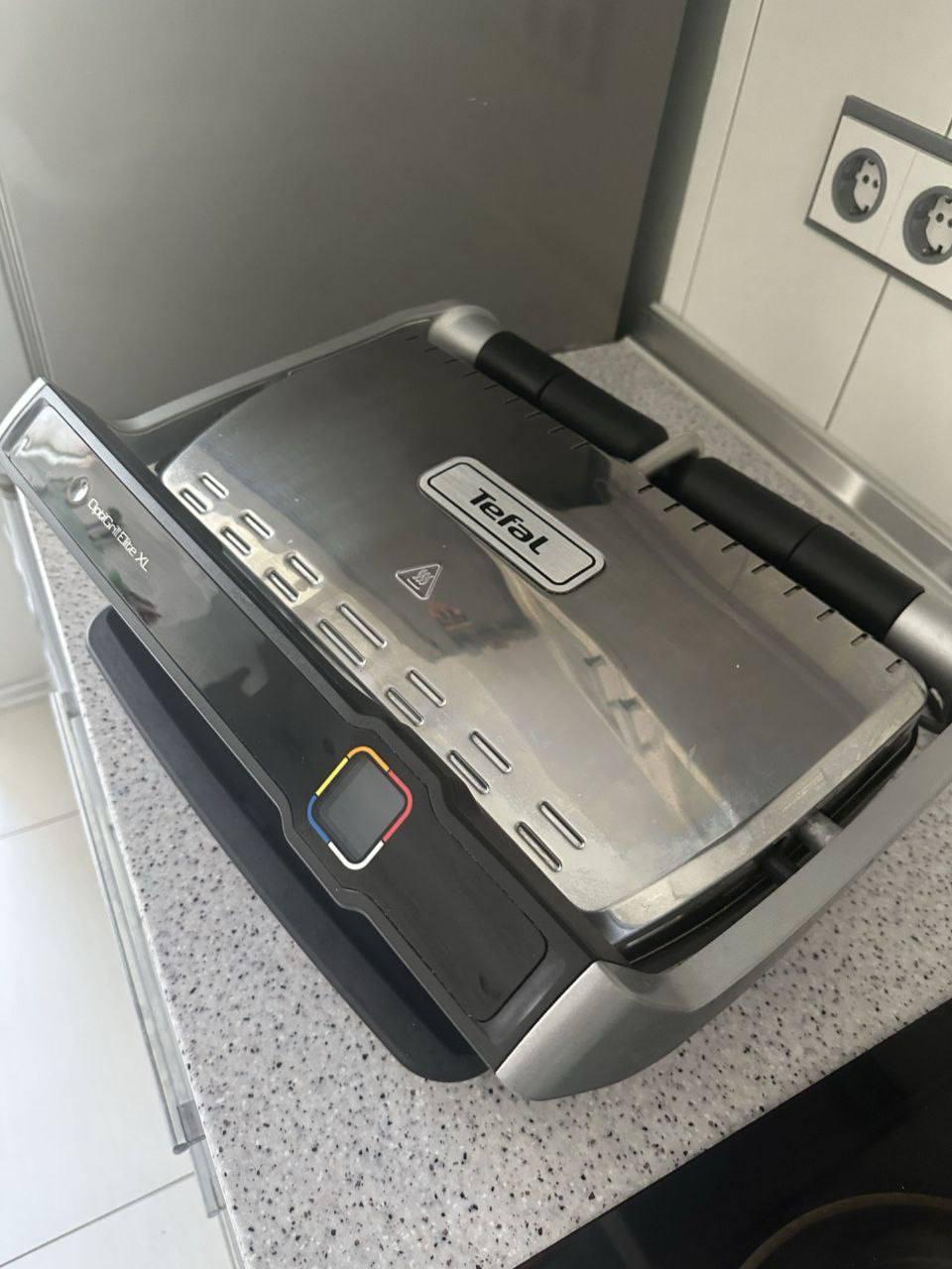 Гриль-барбекю Tefal OptiGrill Elite XL GC760D30 в реальных условиях использования от пользователя Люба Грузій.