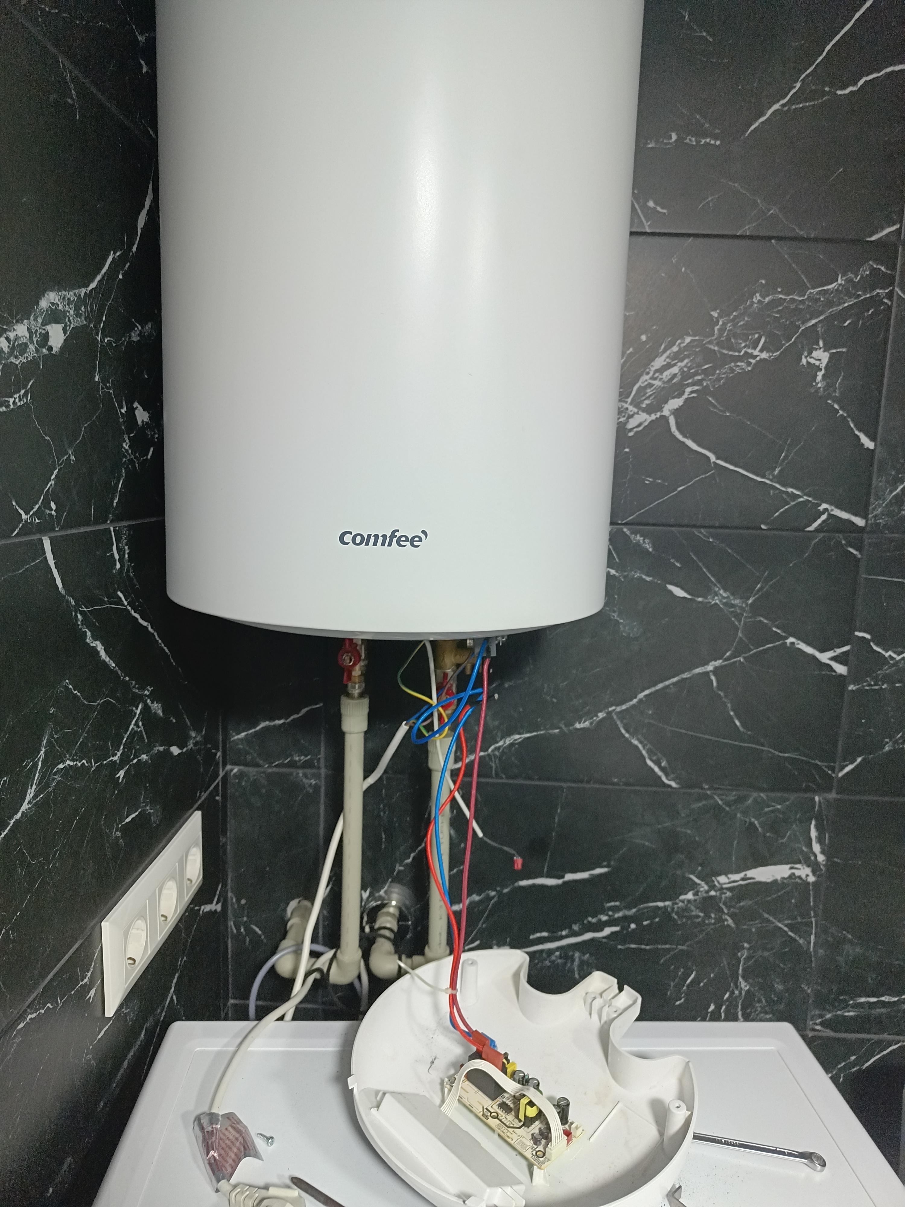 Бойлер Comfee CD50 у реальних умовах використання від покупця Микола.