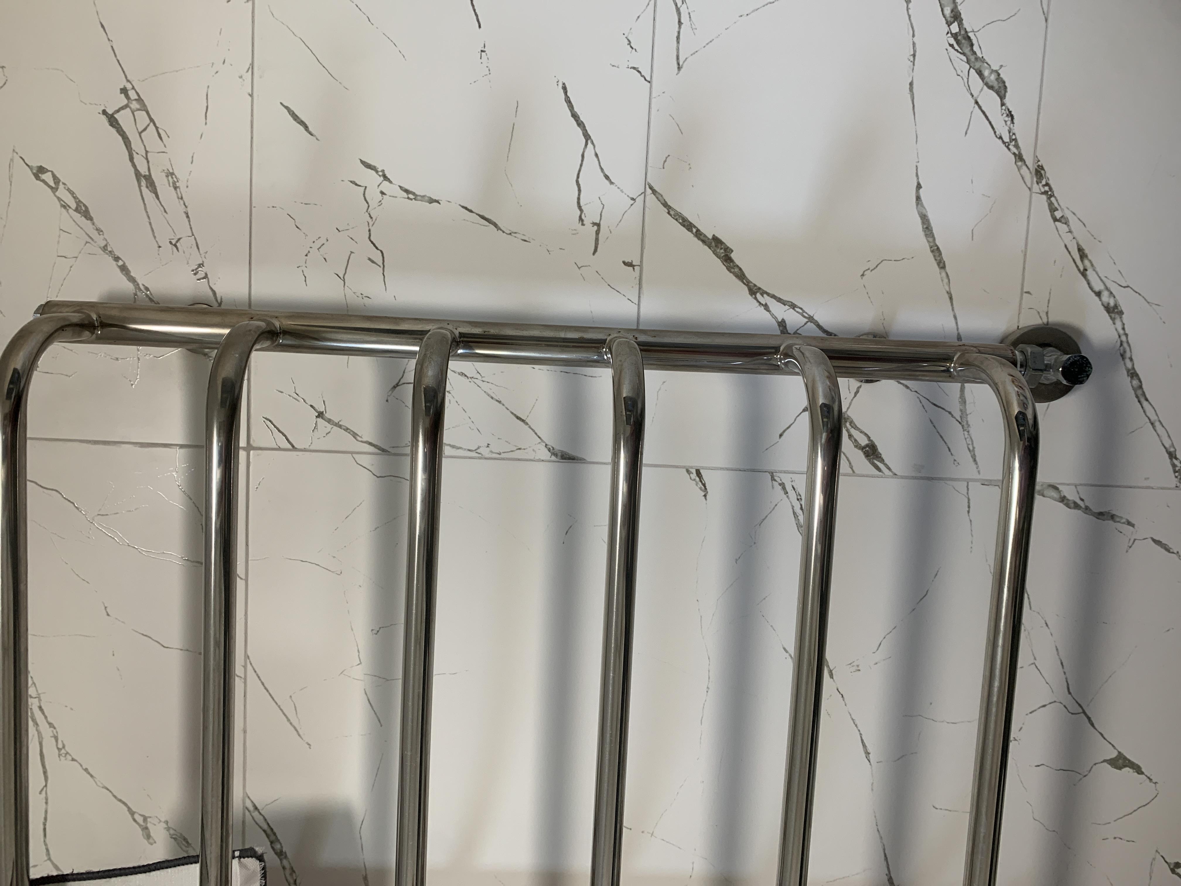 Полотенцесушитель водяной SL Стандарт 700х500 мм П6 Нержавеющая сталь в реальных условиях использования от покупателя Андрій.