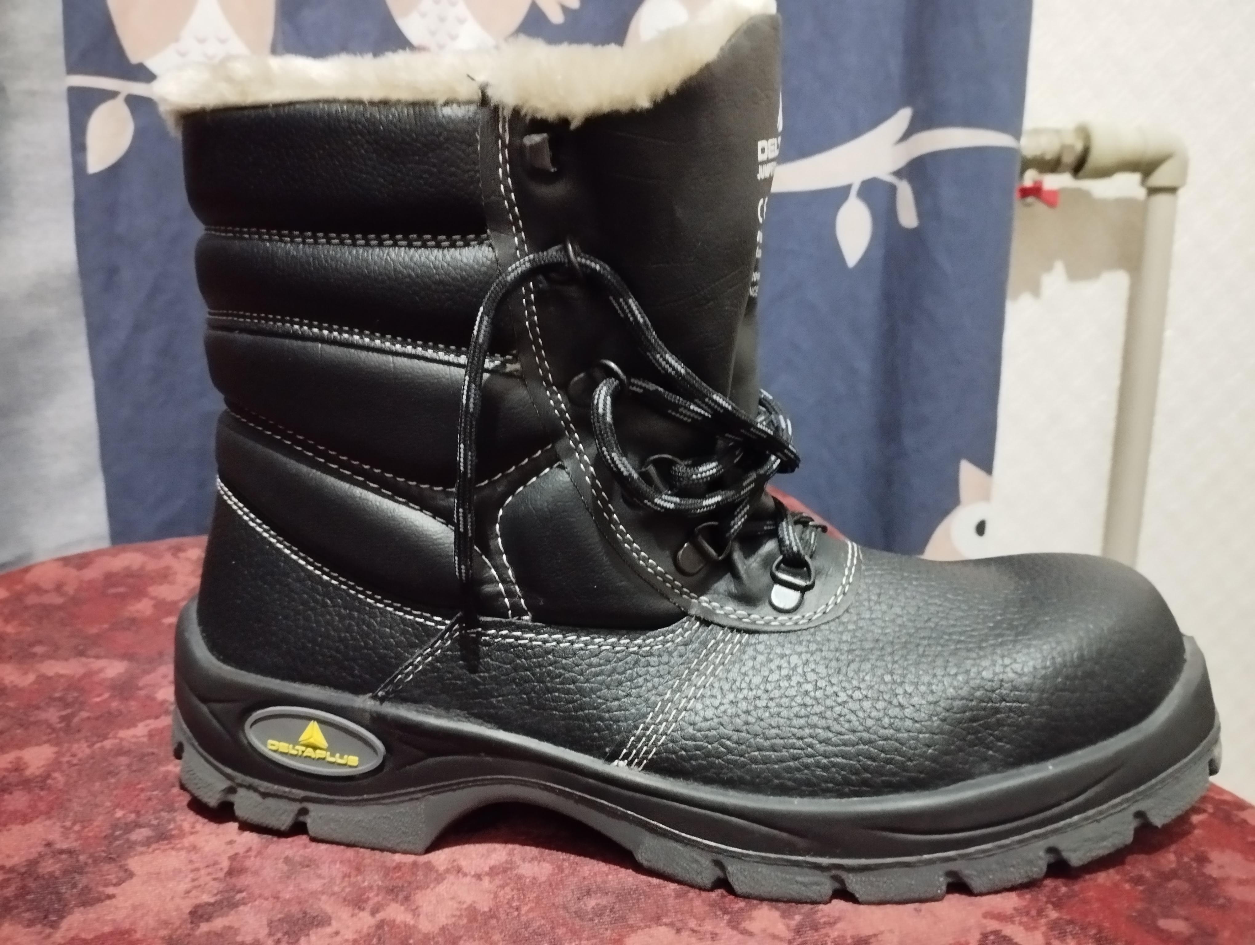 Берци Delta Plus Jumper 2 S3 High Cut р.45 JUMP2S3HCNO45 чорний у реальних умовах використання від покупця Світлана.