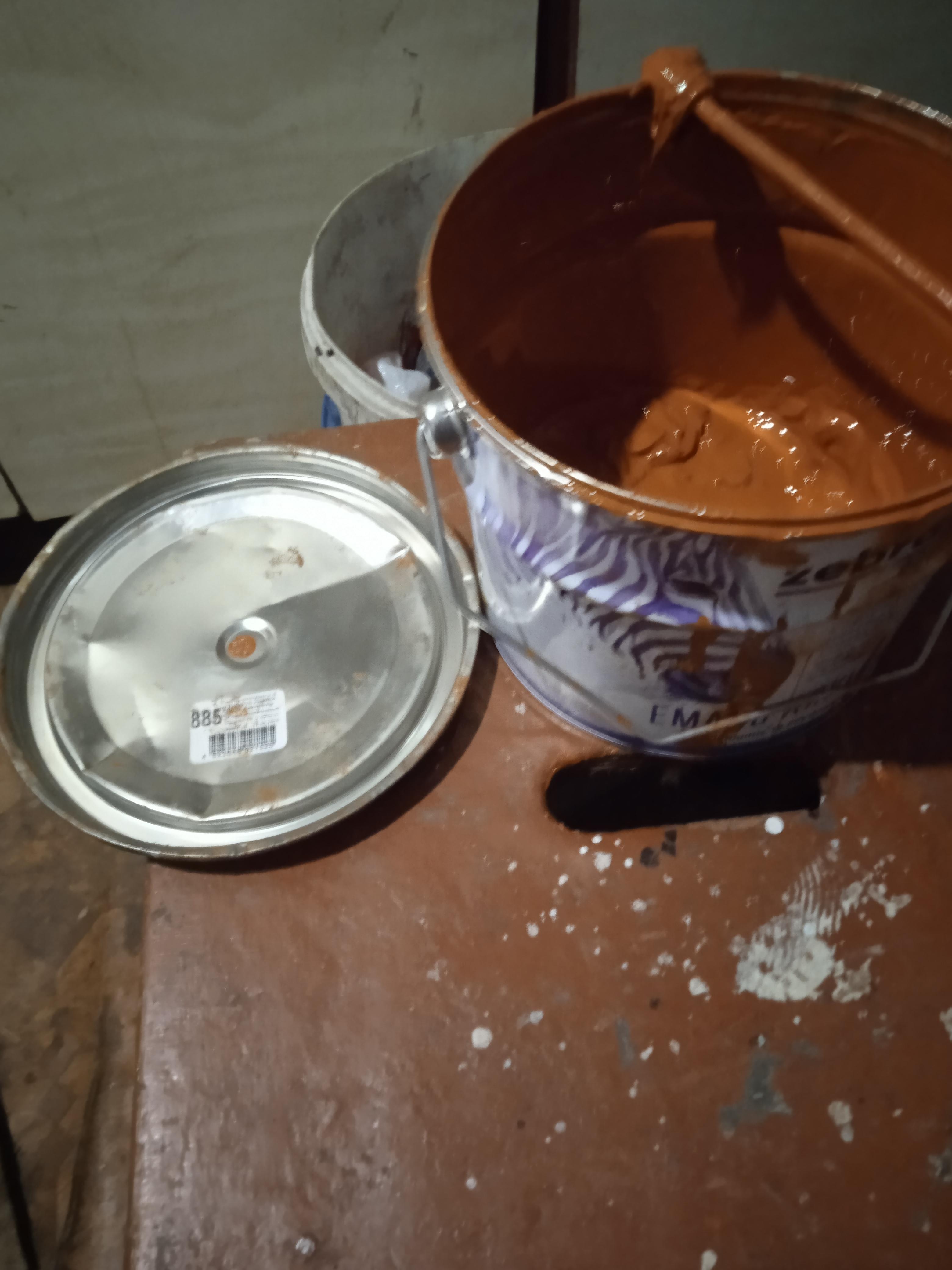 Фото: Эмаль ZEBRA алкидная ПФ-116 серия Акварель 818 темно-серый глянец 2,8 кг, отправлено покупателем Сергій Эмаль ZEBRA алкидная ПФ-116 серия Акварель 818 темно-серый глянец 2,8 кг в реальных условиях использования от покупателя Сергій.