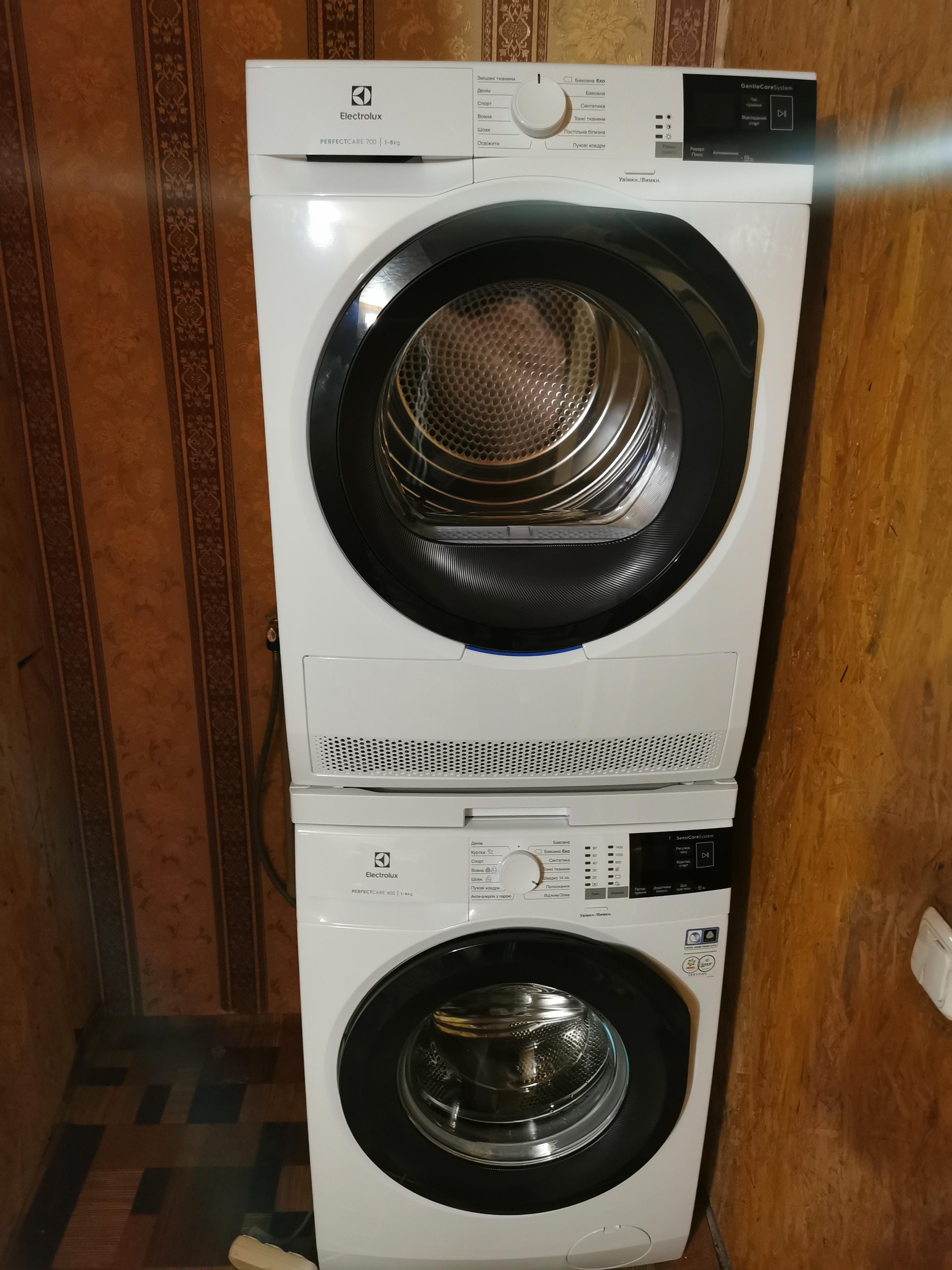 Сушильна машина Electrolux EW8H458BU у реальних умовах використання від користувача Тамара.