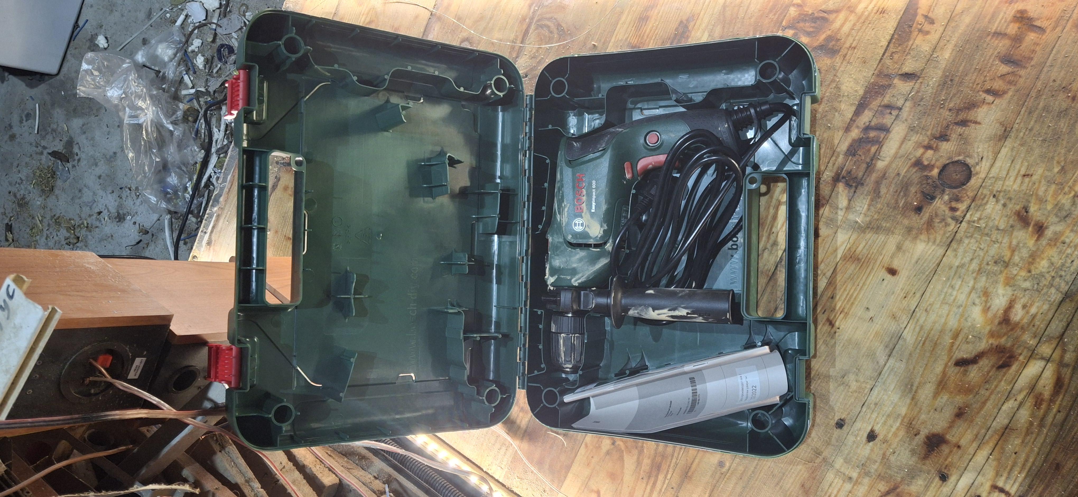 Дриль ударний Bosch EasyImpact 600 0603133020 у реальних умовах використання від користувача Назарій.