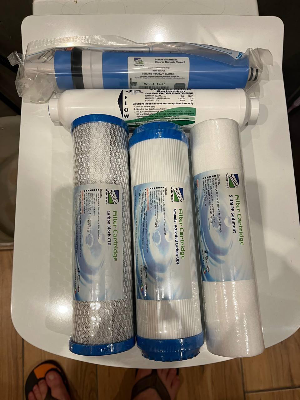 Фильтр для воды обратный осмос с минерализатором Stanko RO-6 в реальных условиях использования от пользователя Андрій.
