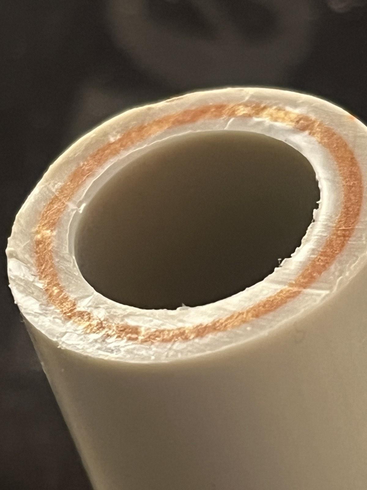 Труба полипропиленовая FADO S.r.l армированная стекловолокном (PPR-FB-PPR) PN-25 25х4,2 (2 м) в реальных условиях использования от пользователя Василь.