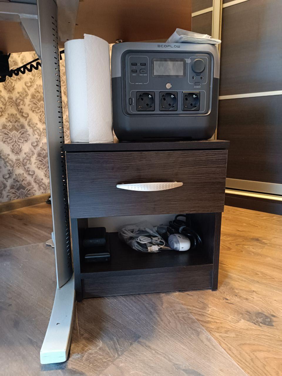 Тумба прикроватная Moreli GT-25 386x410x292 мм Белый в реальных условиях использования от покупателя Сергій.