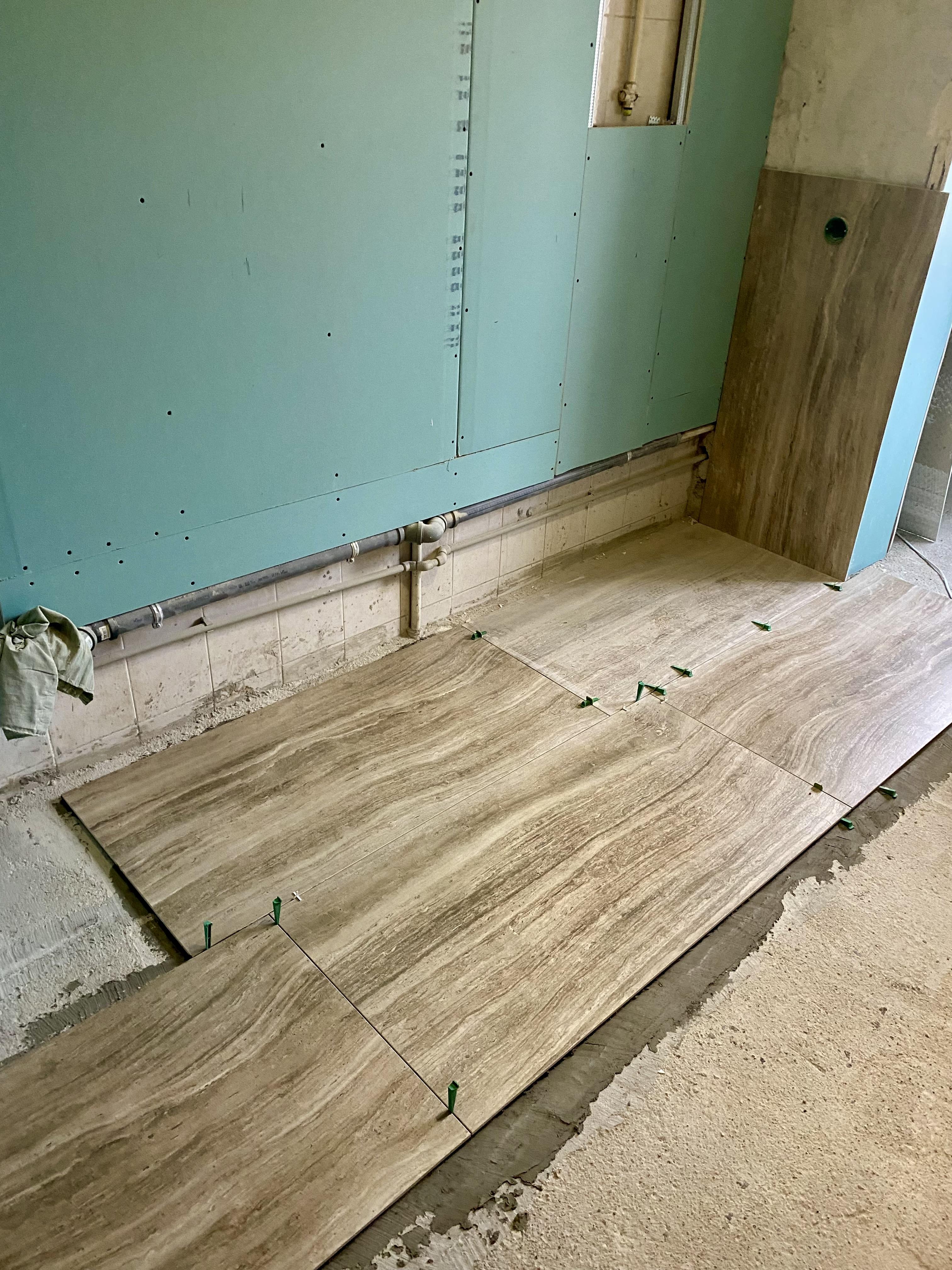 Плитка Allore Group Travertine Ivory F P R Mat 60x120 см у реальних умовах використання від користувача Олексій.