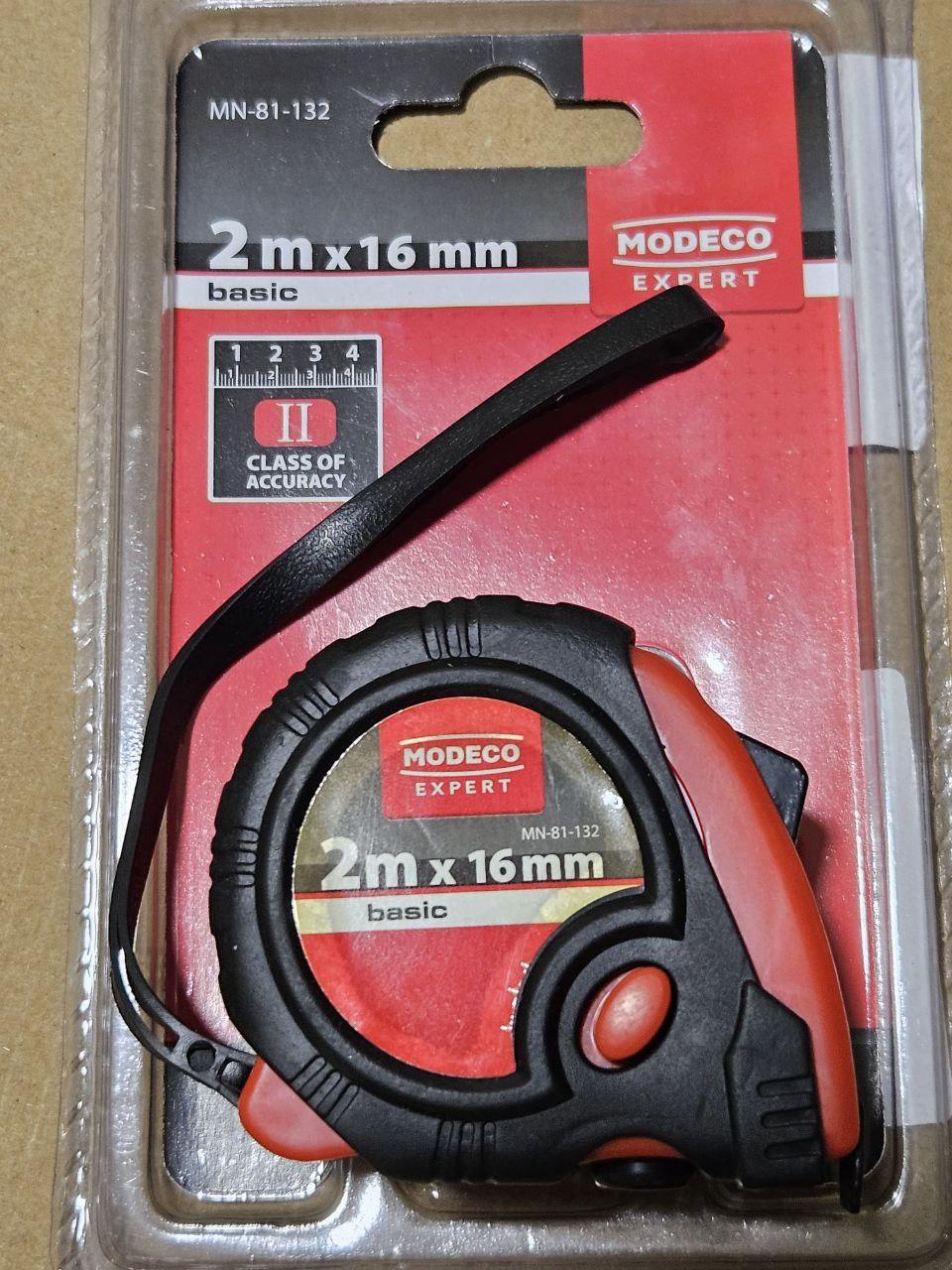 Рулетка Modeco MN-81-132 2 м x 16 мм в реальных условиях использования от покупателя Сергій.