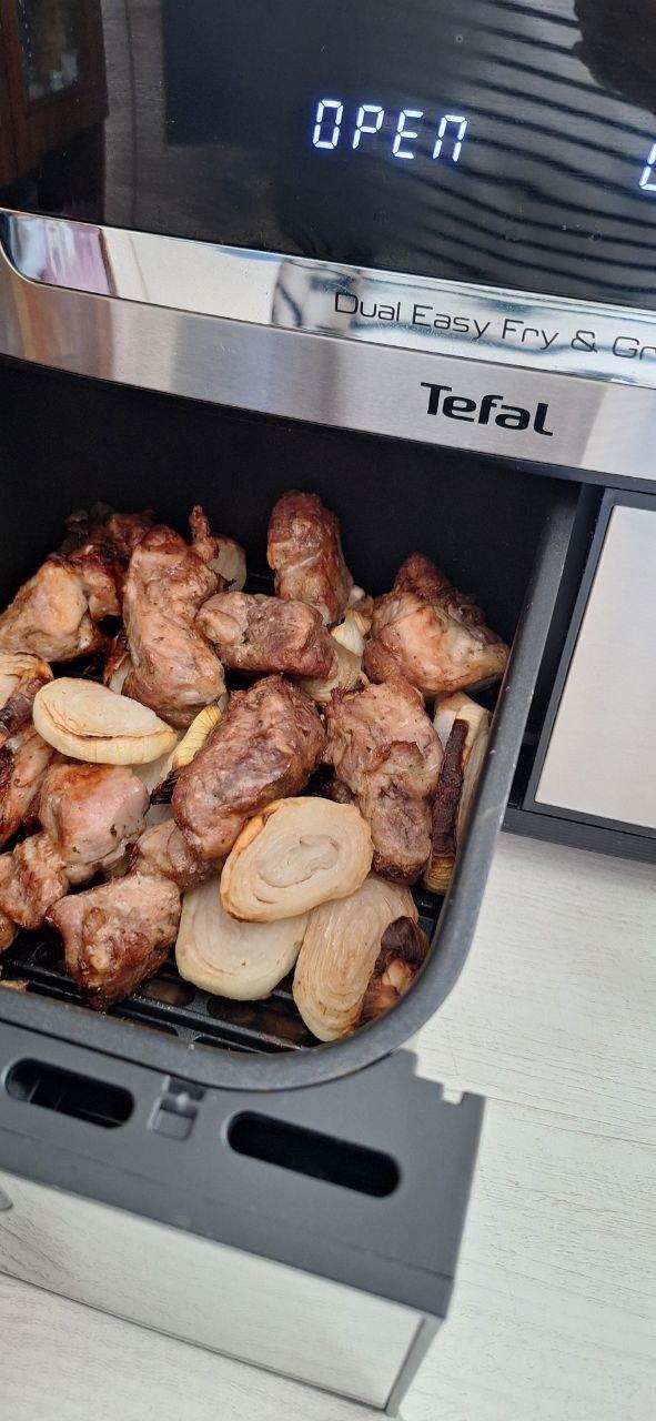 Мультипіч Tefal Dual Easy Fry & Grill Air Fryer EY905D10 у реальних умовах використання від користувача Мар'яна Свідерчук.