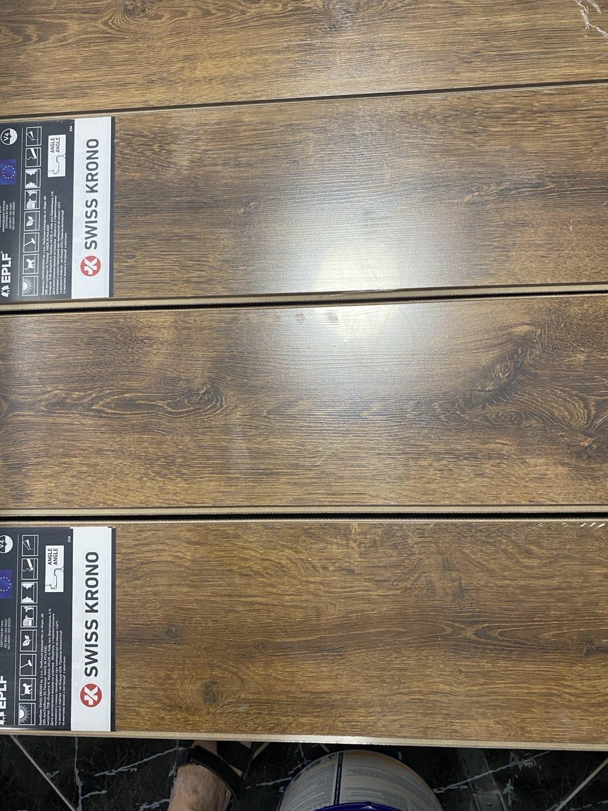 Ламінат King Floor Premium Line V4 дуб честер 32/АС4 8 мм у реальних умовах використання від покупця Макс.