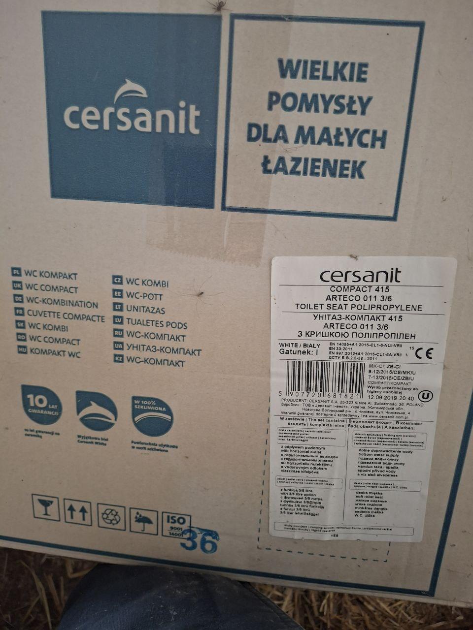 Унитаз-компакт Cersanit 415 Arteco 011 в реальных условиях использования от пользователя Олекандр.