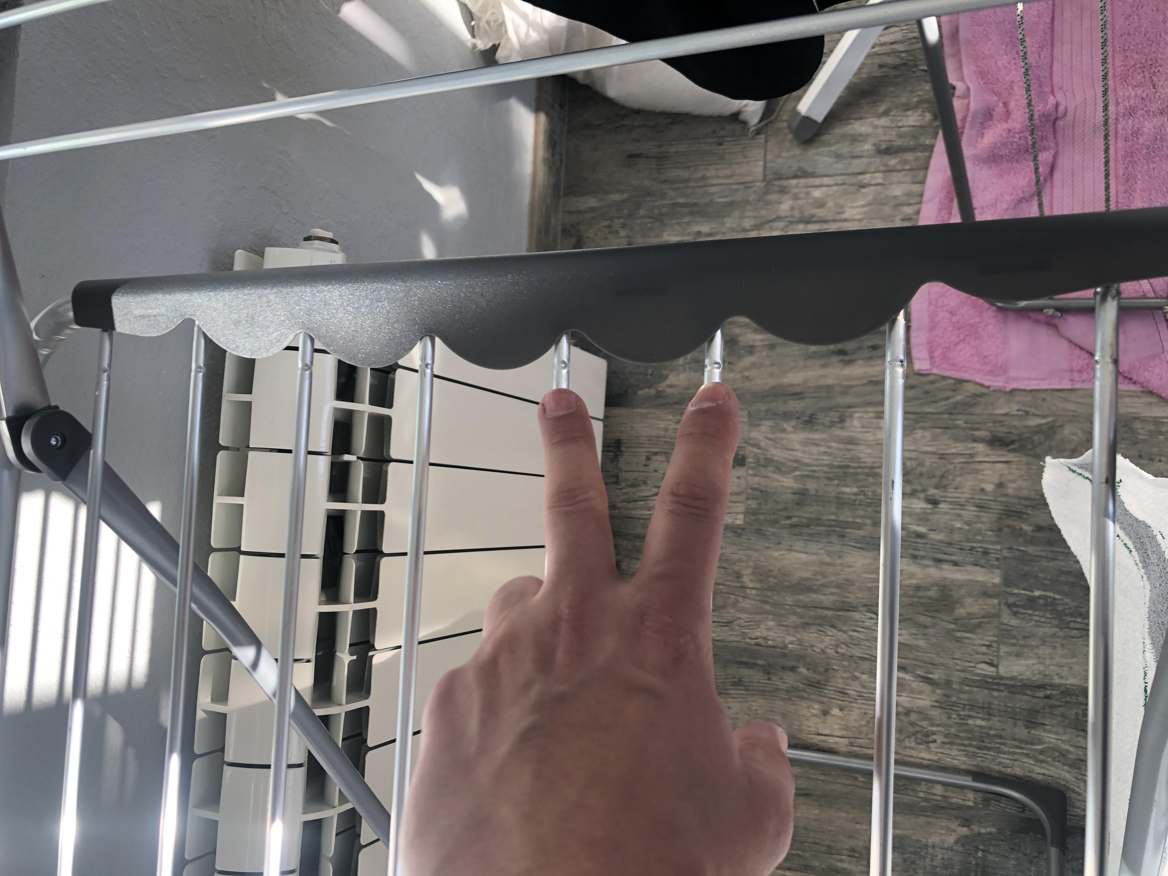 Фото: Сушилка напольная для белья Eurogold Alu Royal 0503A, отправлено покупателем Іван Сушилка напольная для белья Eurogold Alu Royal 0503A в реальных условиях использования от покупателя Іван.