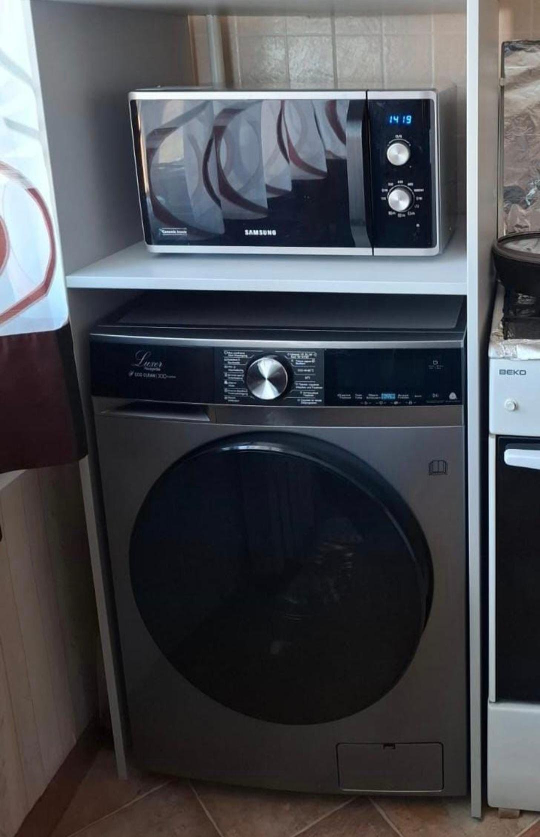 Пральна машина з сушінням вузька Luxor Wäschetrockner 5947 Max 8 eng Silver Titan EU/змішувач для питної води (24170450) у реальних умовах використання від користувача Костянтин.