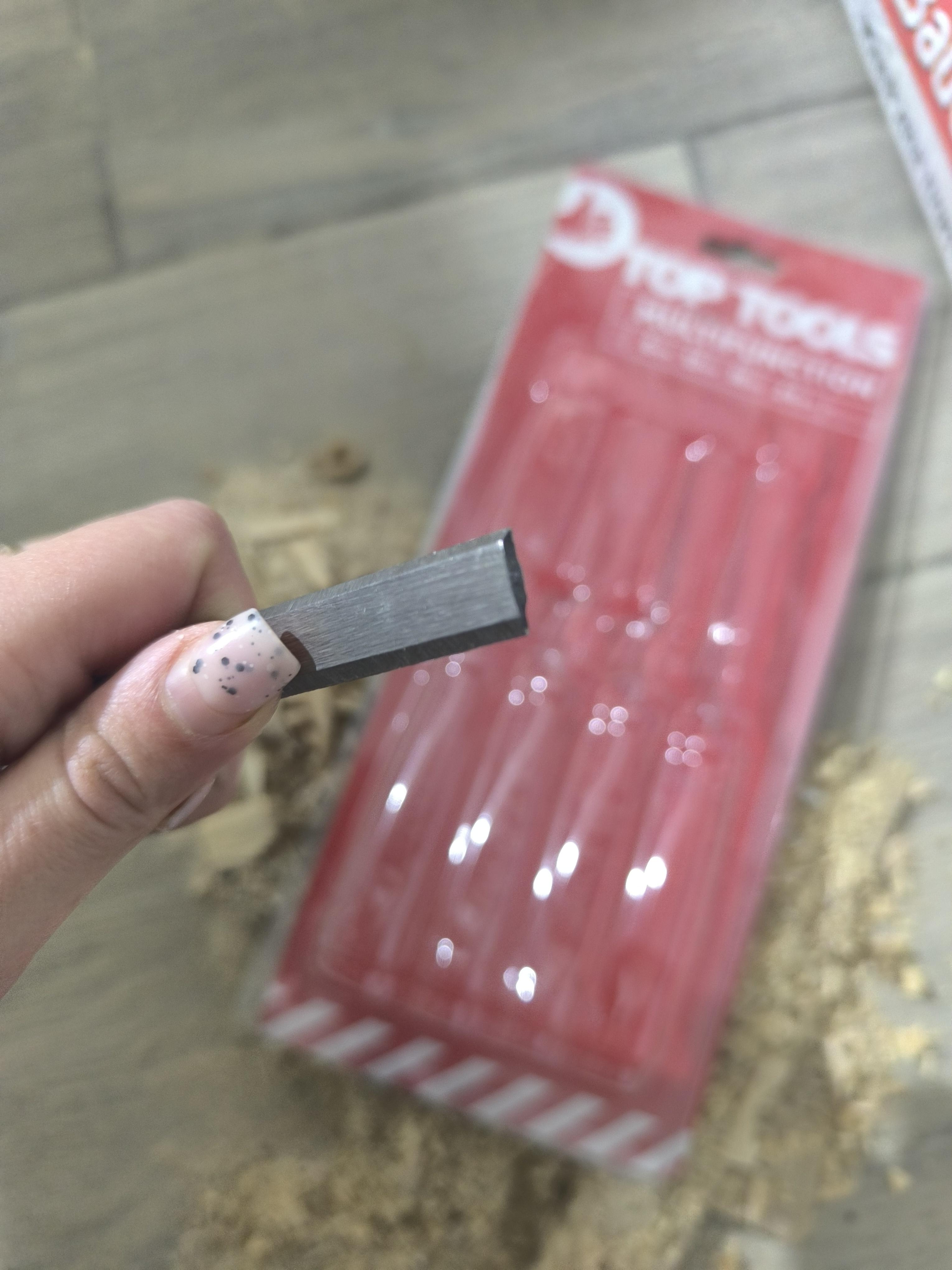 Набор стамесок Top Tools 09A320 в реальных условиях использования от пользователя Наталія.