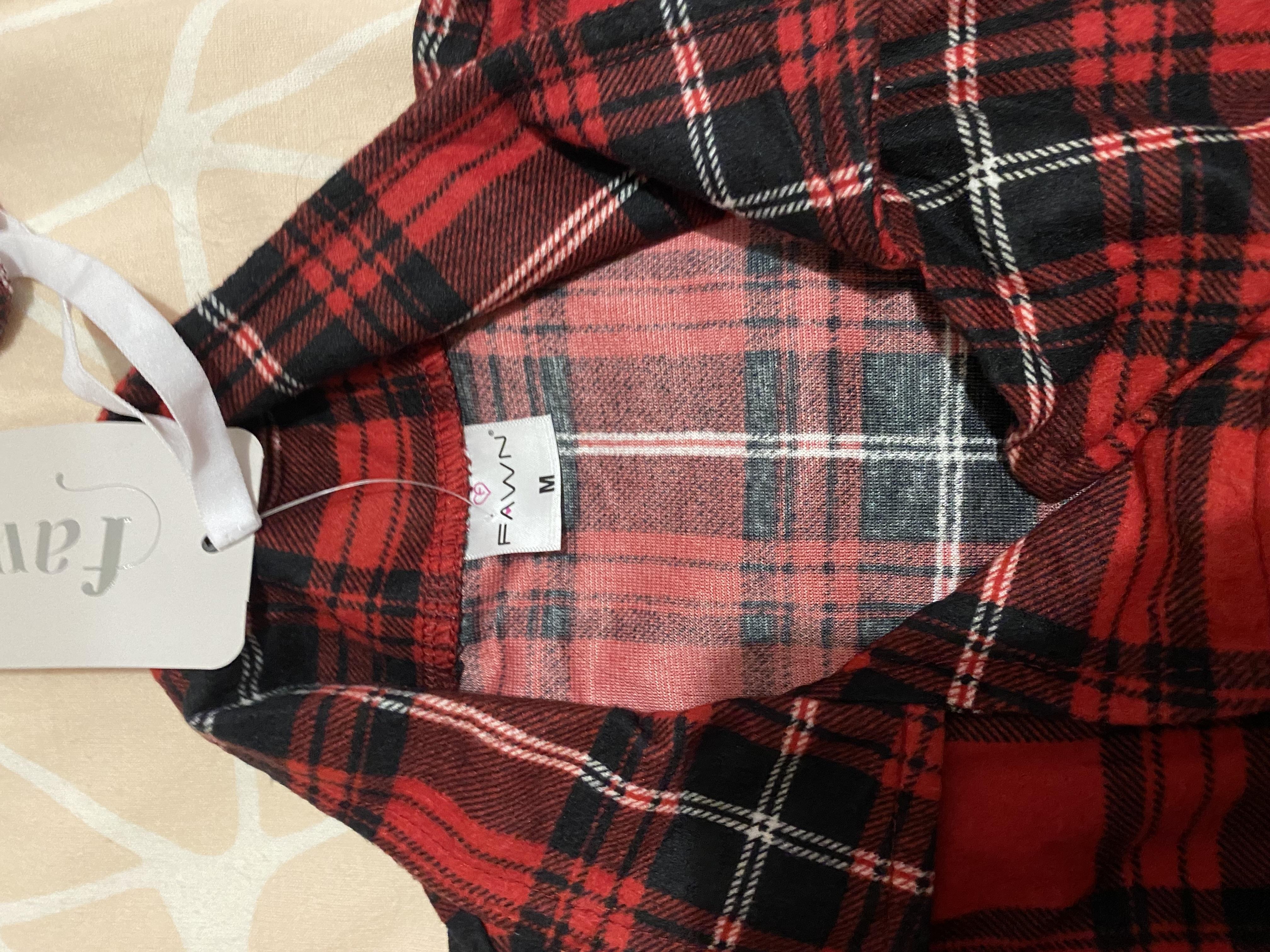 Фото: Піжама жіноча мікробайка клітинка L Червоний (12388778), надіслане покупцем Ирина Піжама жіноча мікробайка клітинка L Червоний (12388778) у реальних умовах використання від покупця Ирина.