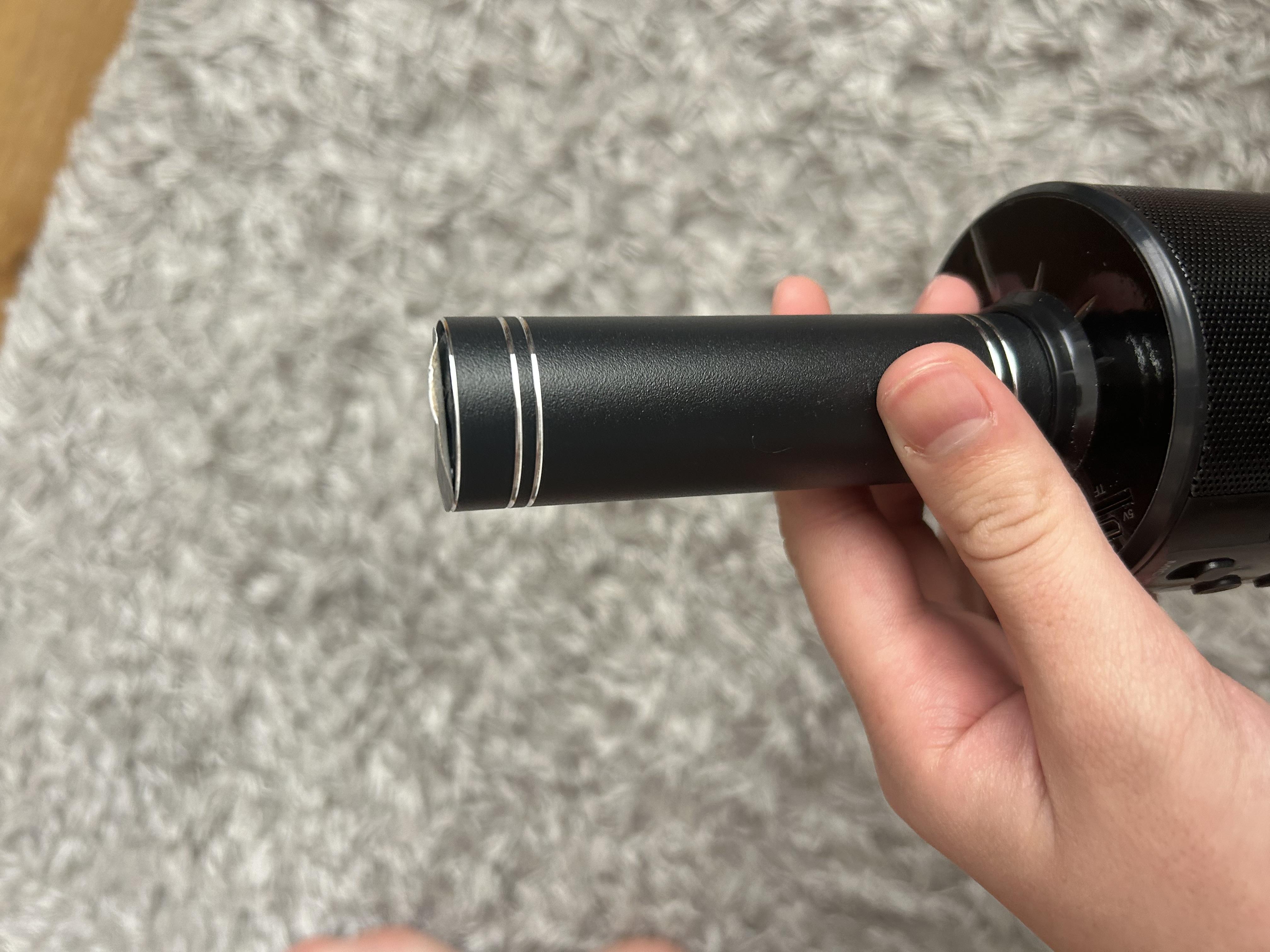 Микрофон детский Bluetooth Wster WS-858 2в1 с MP3 колонкой Black в реальных условиях использования от пользователя Володимир.