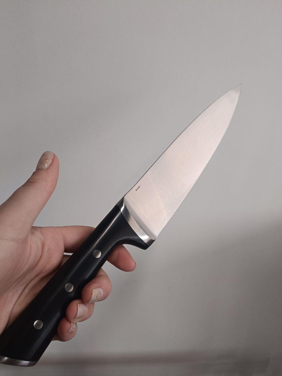 Набор ножей Tefal Ice Force 3 предмета K2323S74 в реальных условиях использования от пользователя Ольга Вовченюк.