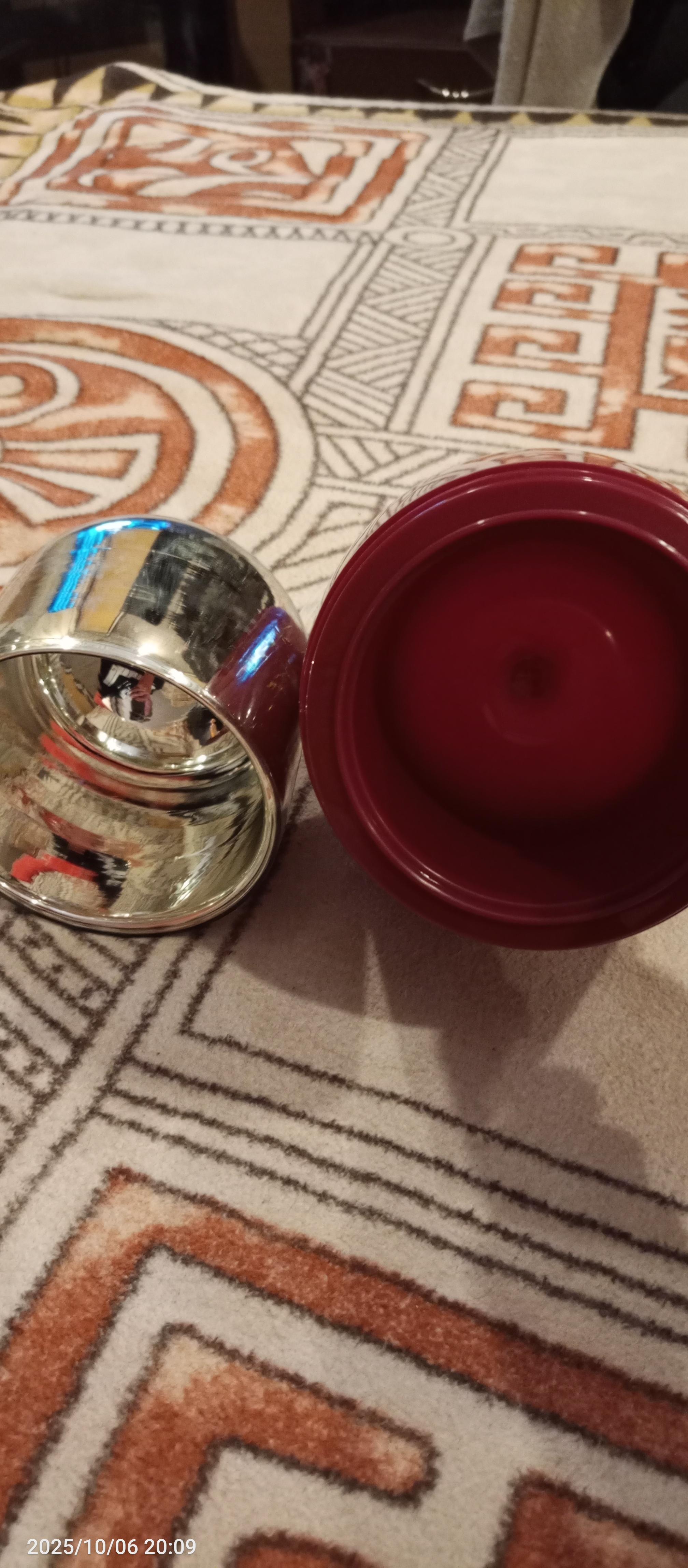 Термос харчовий Stenson зі скляною колбою 1 л Dark Green (A610/MT-0780) у реальних умовах використання від користувача Андрій.