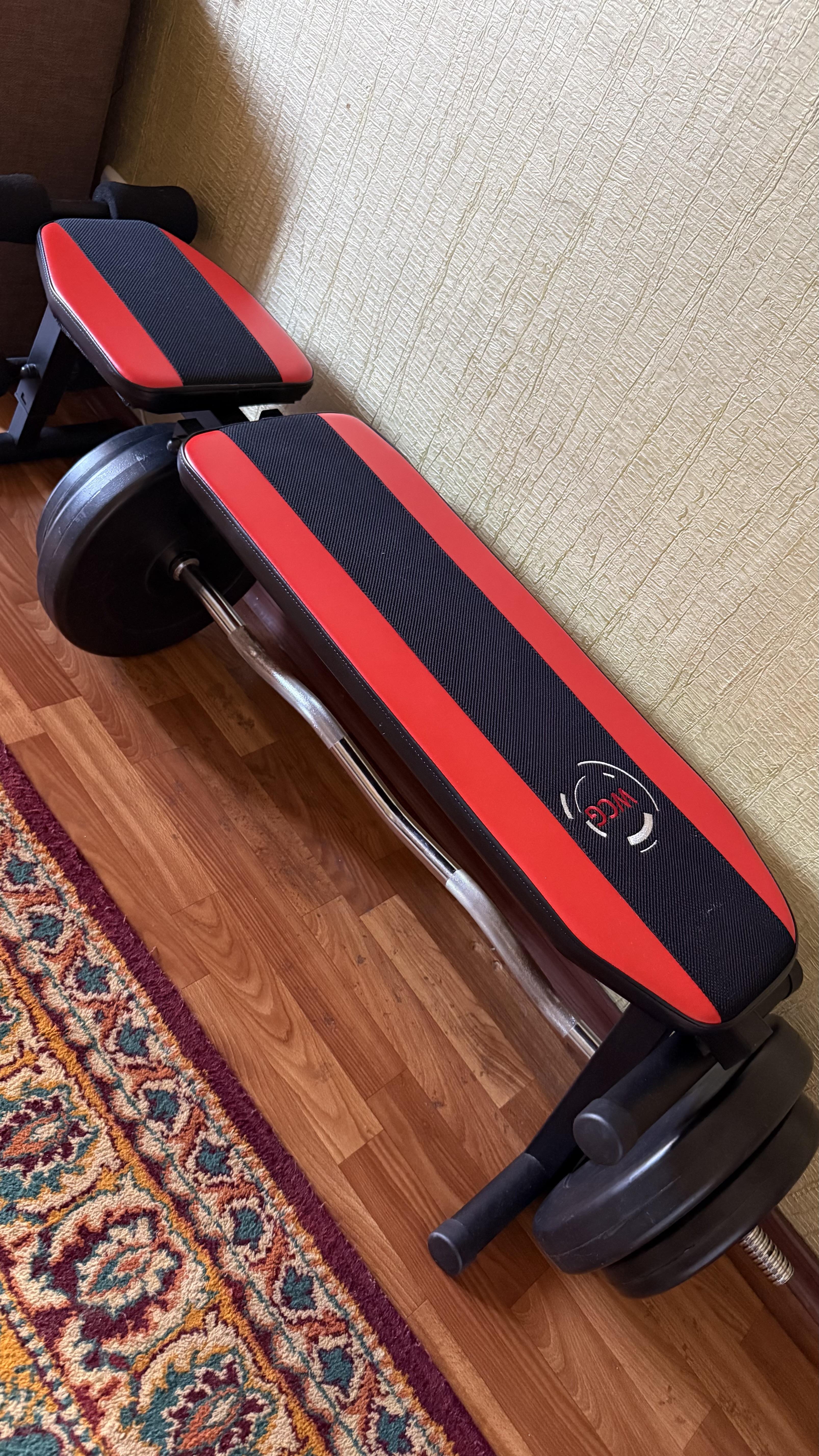 Скамья универсальная для жима и пресса WCGHS-1010 300 кг (HS-1010-1) в реальных условиях использования от пользователя Олександра.