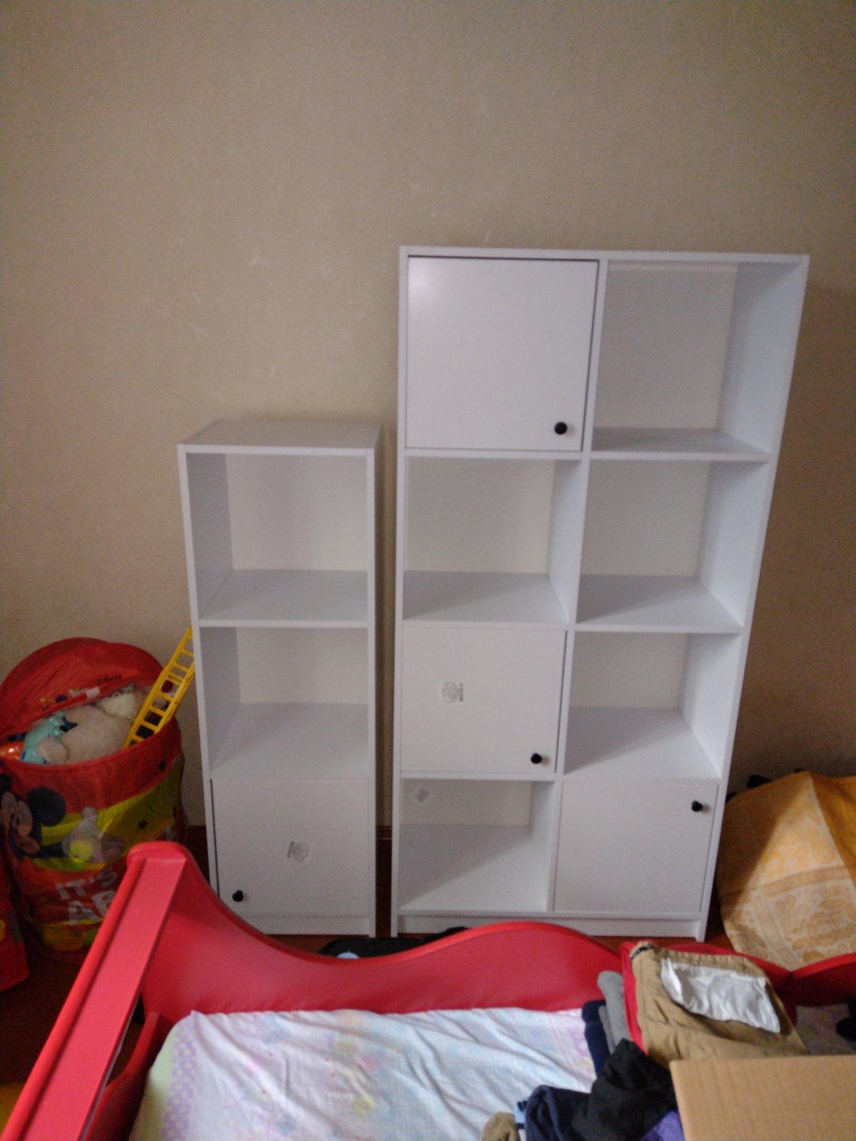 Стеллаж модульный Chess 1200х350х1650 мм Дуб Сонома в реальных условиях использования от покупателя Тетяна.