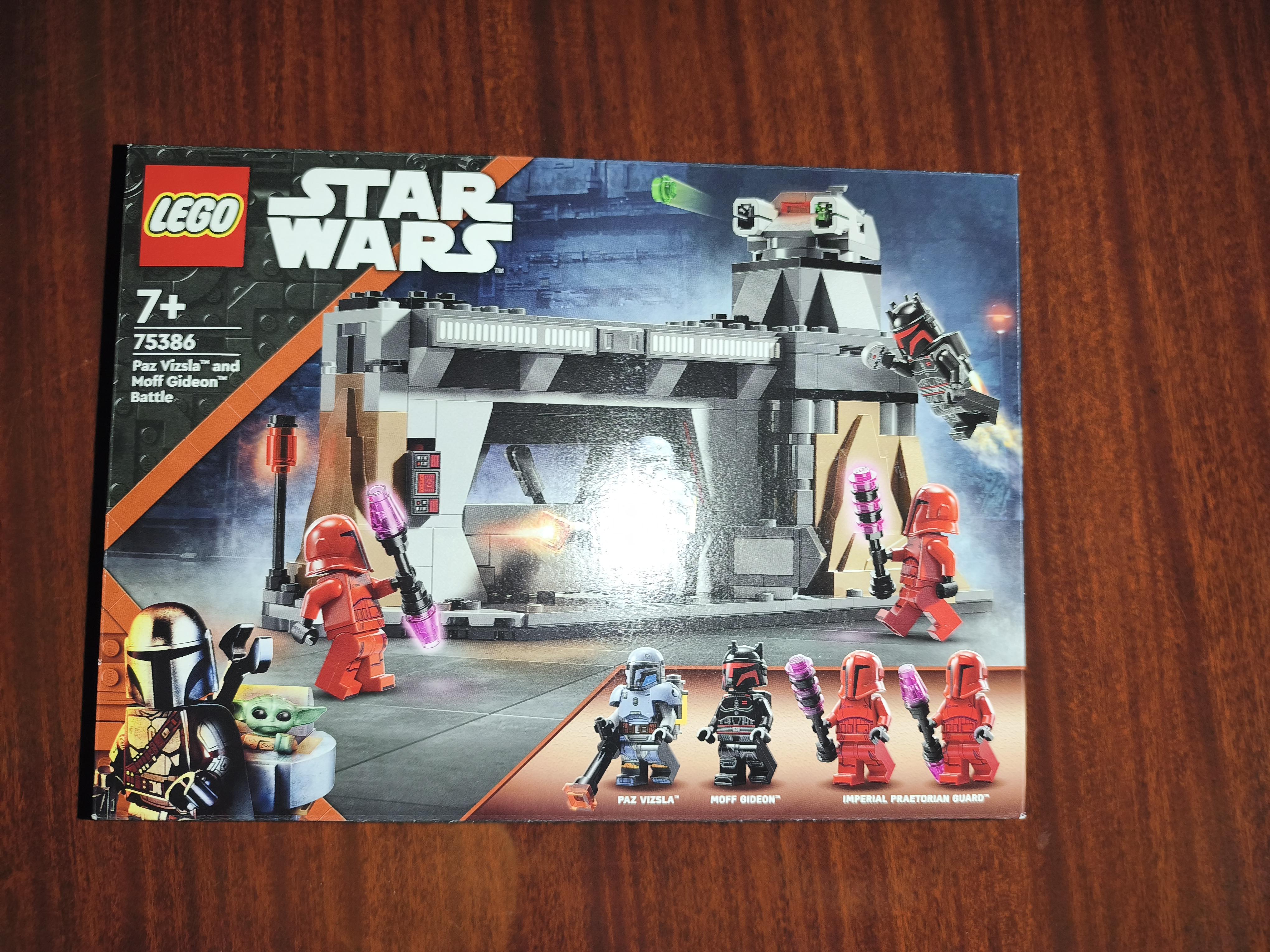 ᐉ Конструктор LEGO Star Wars Бой «Паз Визсла и Мофф Гидеон» 75386
