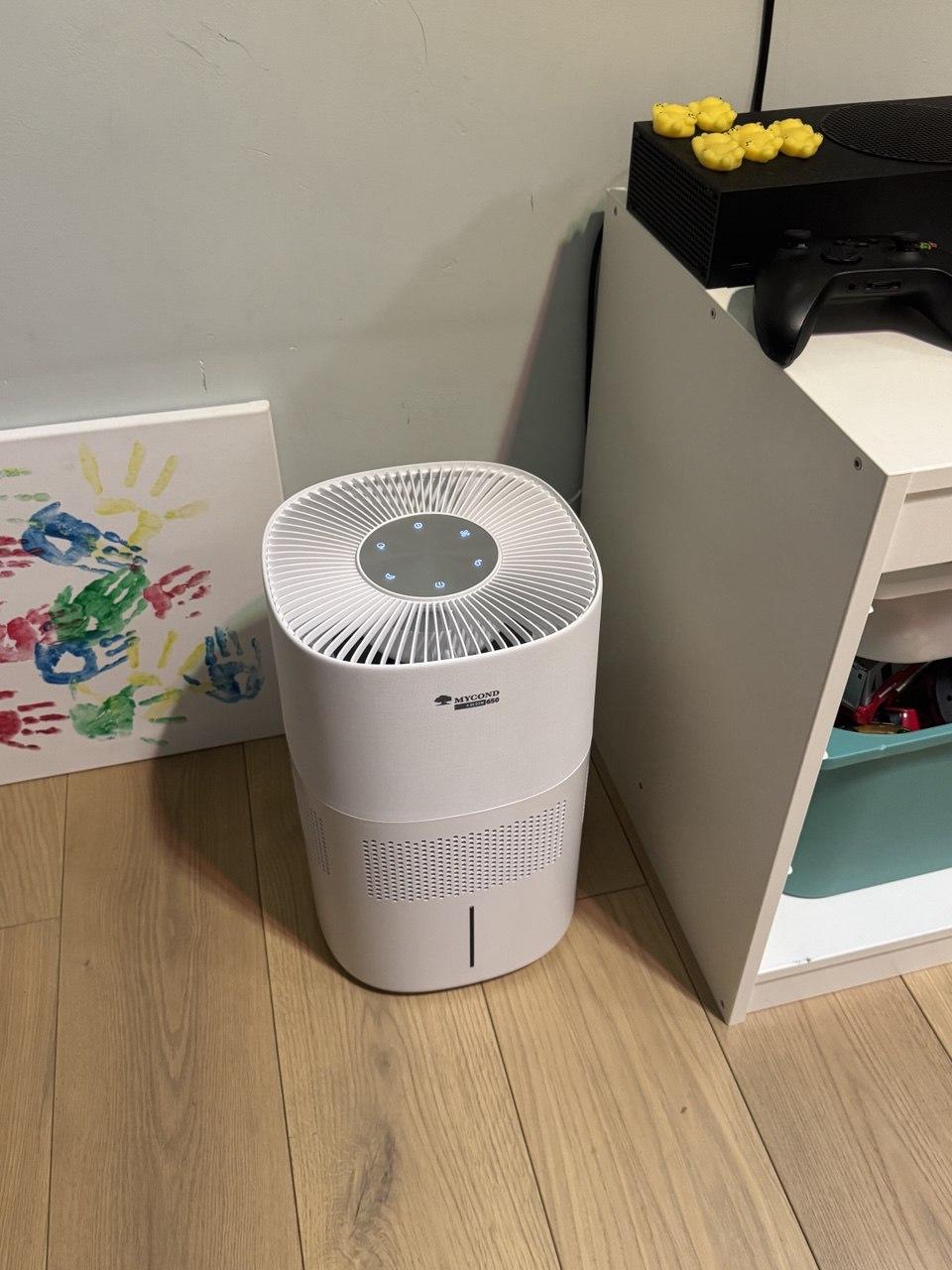Увлажнитель воздуха Mycond H:BLOOM 650 в реальных условиях использования от пользователя Ольга.