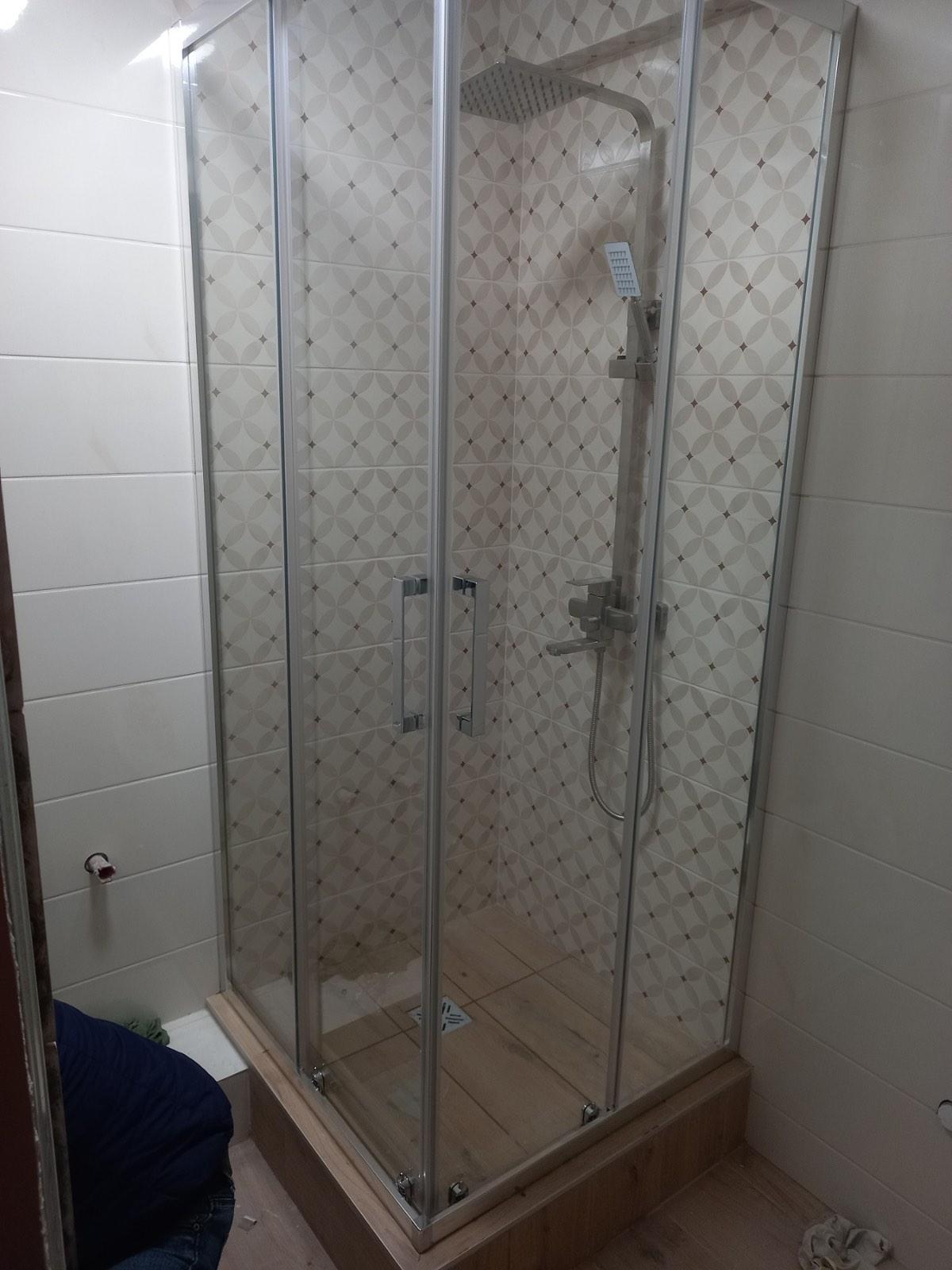 Фото: Душова кабіна Dusel А-513 двері розсувні/скло прозоре 80х80х190 (551381), надіслане користувачем Александр Душова кабіна Dusel А-513 двері розсувні/скло прозоре 80х80х190 (551381) у реальних умовах використання від користувача Александр.