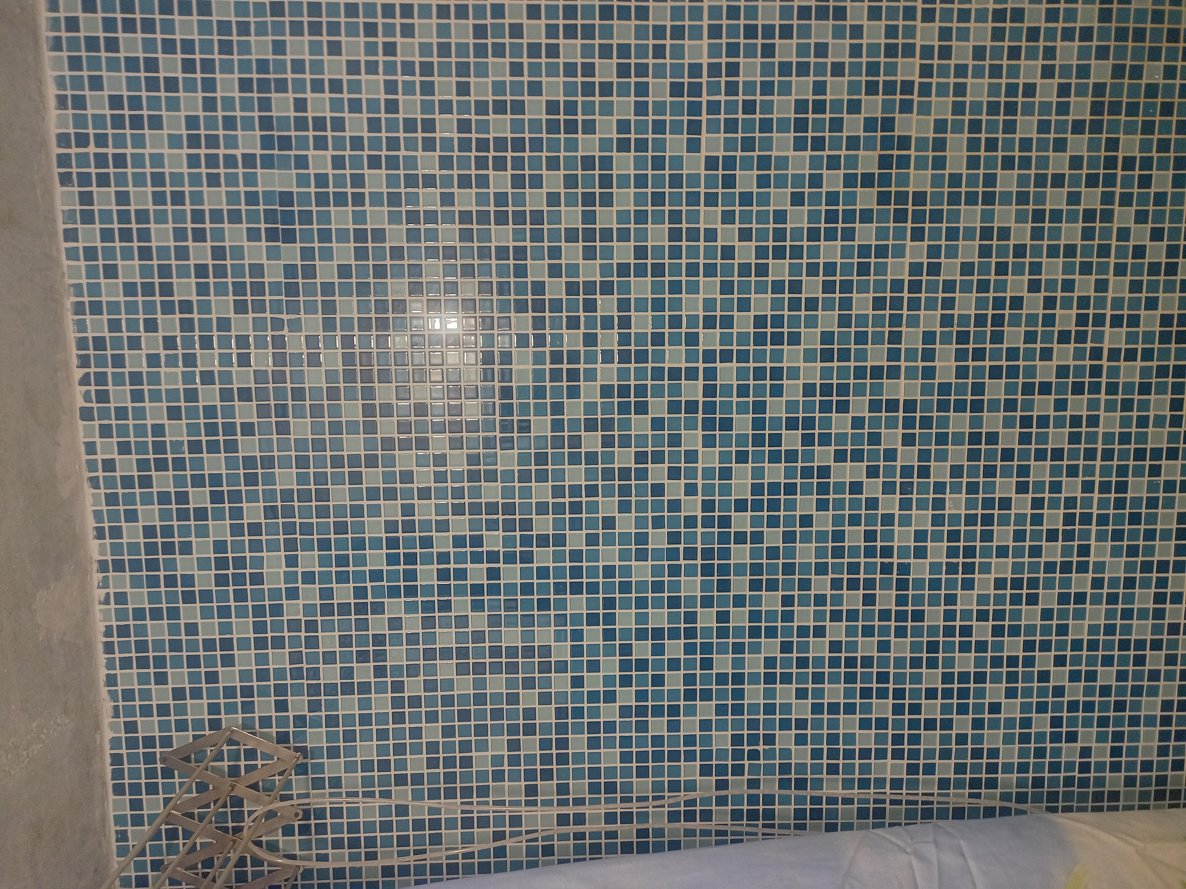 Фото: Мозаика стеклянная Mozaico De Lux S-MOS HT b25b23b21b21b20b19b18 Azuro mix (001403), отправлено покупателем Александр Мозаика стеклянная Mozaico De Lux S-MOS HT b25b23b21b21b20b19b18 Azuro mix (001403) в реальных условиях использования от покупателя Александр.