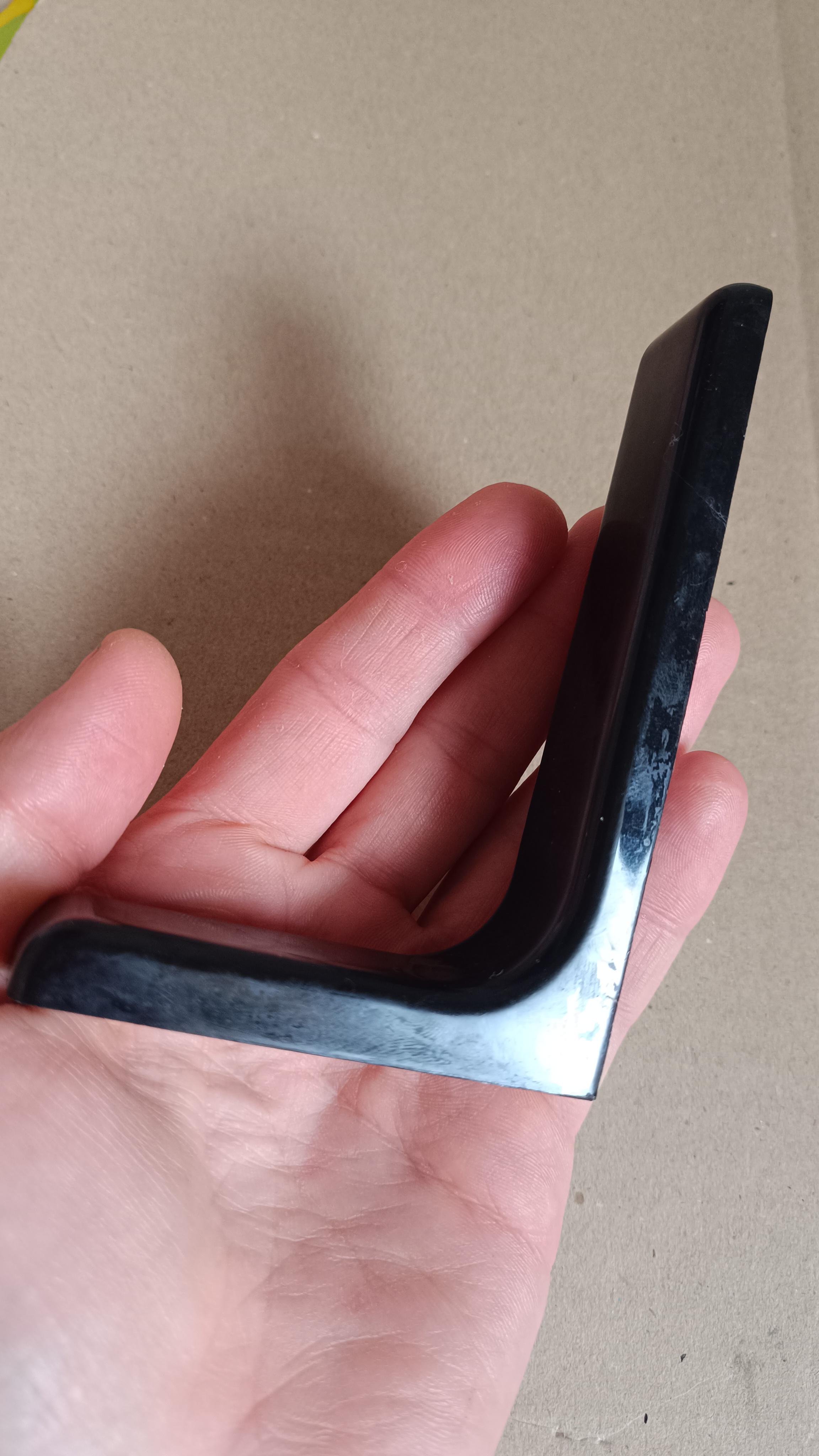 Кронштейн для полок DC К-08 монтажный металлический с пластиковой накладкой L240 мм коричневый упаковка 2 шт в реальных условиях использования от покупателя Ілля.