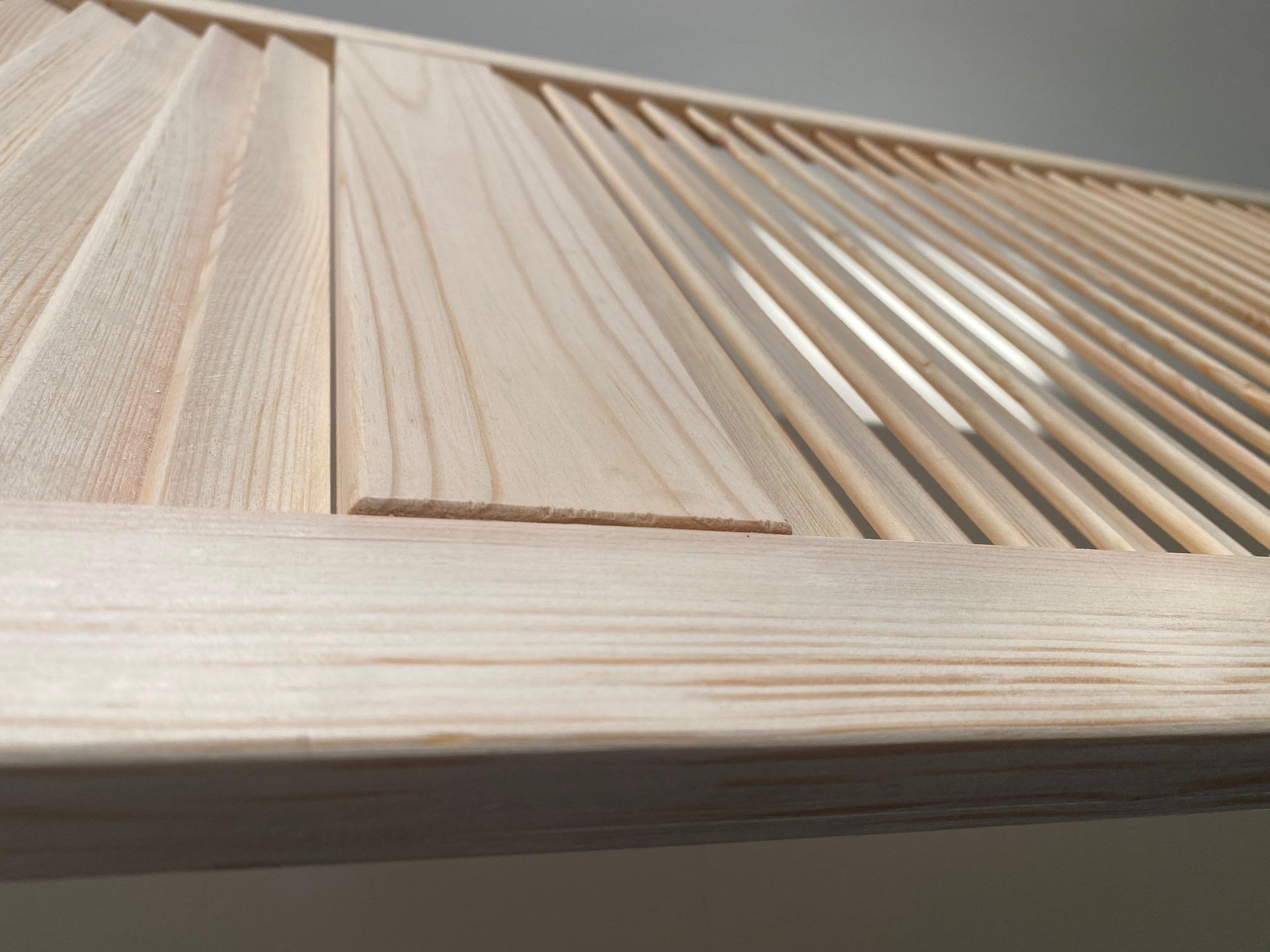 Жалюзийная дверца деревянная 2109х594 мм (11932636) в реальных условиях использования от покупателя Юрій.