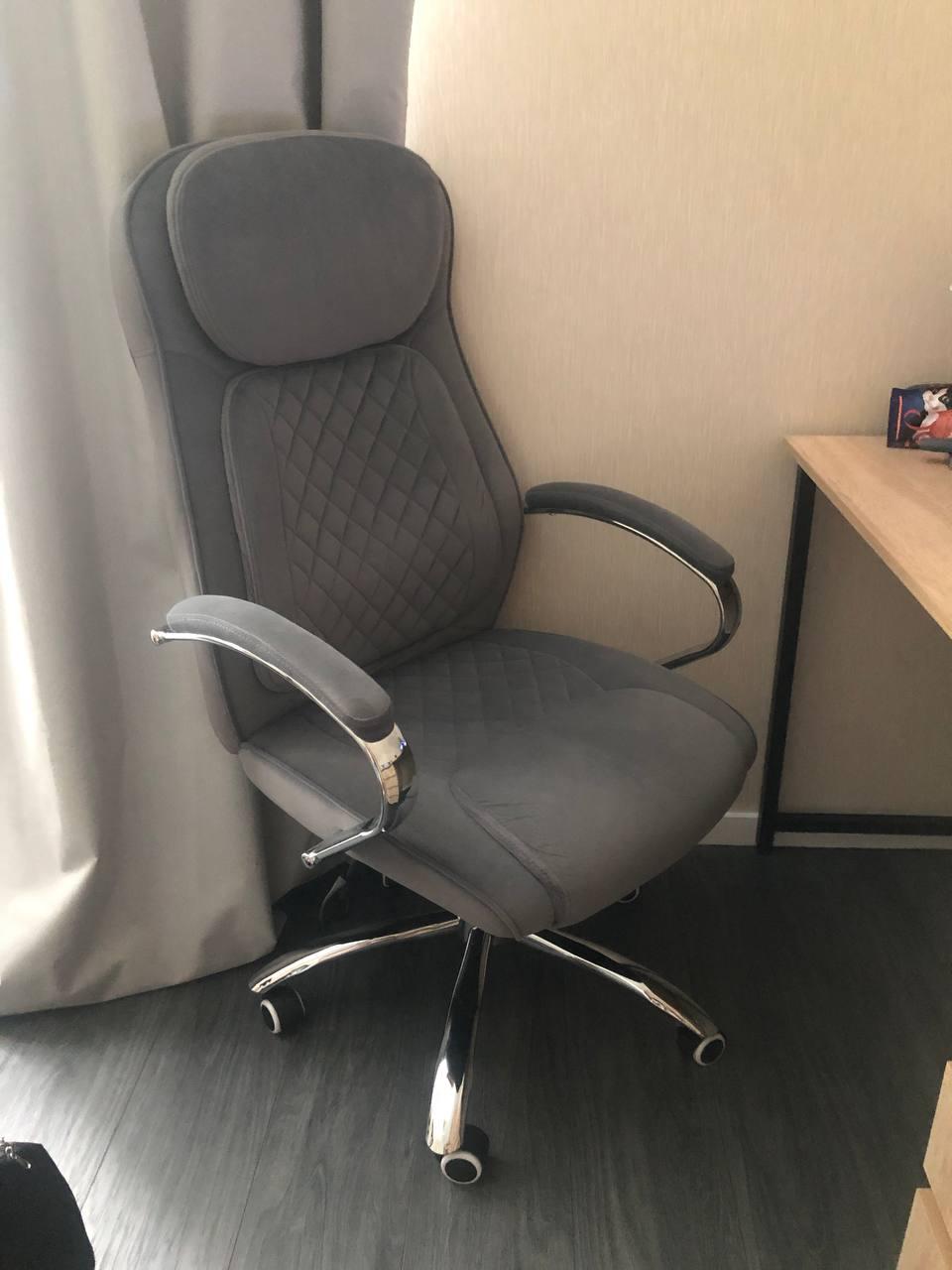 Кресло Tehforward Ламбо серый в реальных условиях использования от пользователя Таісія.