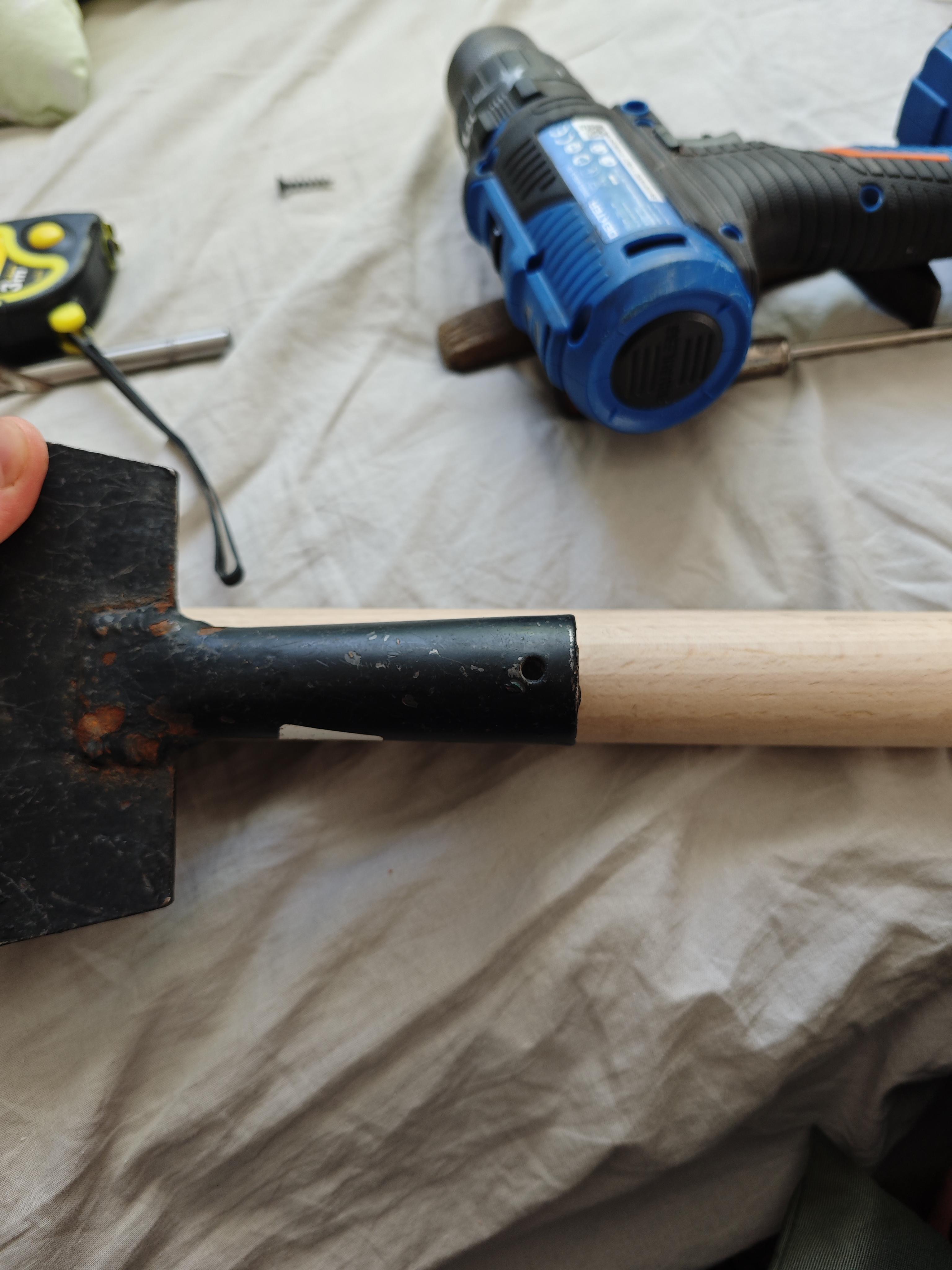 Фото: Ледоруб без черенка 150х135х70 мм, отправлено покупателем Андрій Ледоруб без черенка 150х135х70 мм в реальных условиях использования от покупателя Андрій.