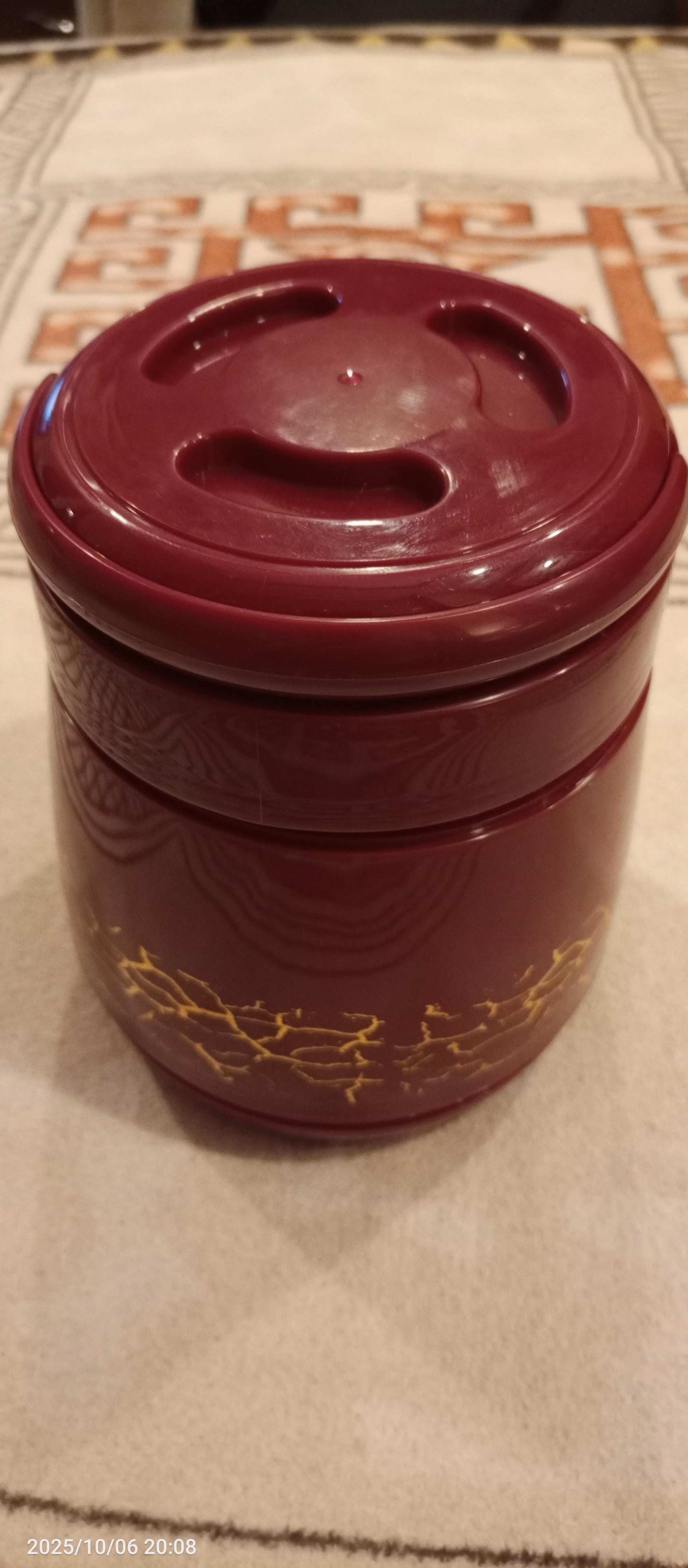 Термос харчовий Stenson зі скляною колбою 1 л Dark Green (A610/MT-0780) у реальних умовах використання від користувача Андрій.