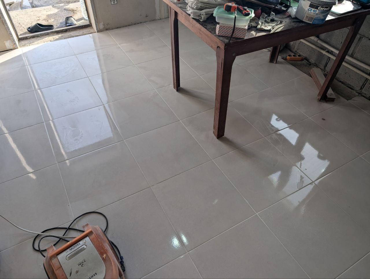 Плитка Cifre Neutra White 45x45 в реальных условиях использования от покупателя Кирилл.