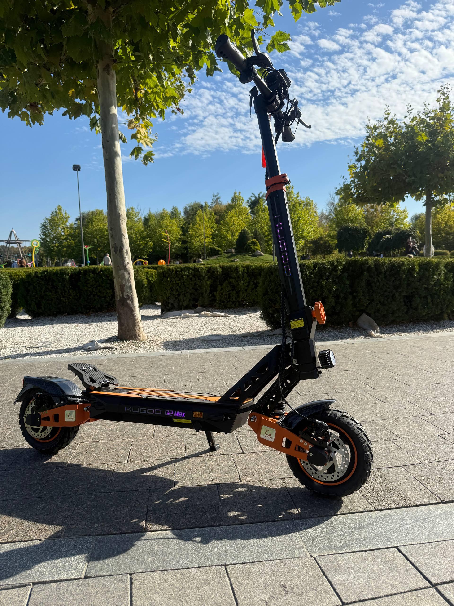 Електросамокат із сидінням Kugoo Kirin G2 MAX 2025 1200 W 21 Ah 48 V (29348235) у реальних умовах використання від користувача Адам.