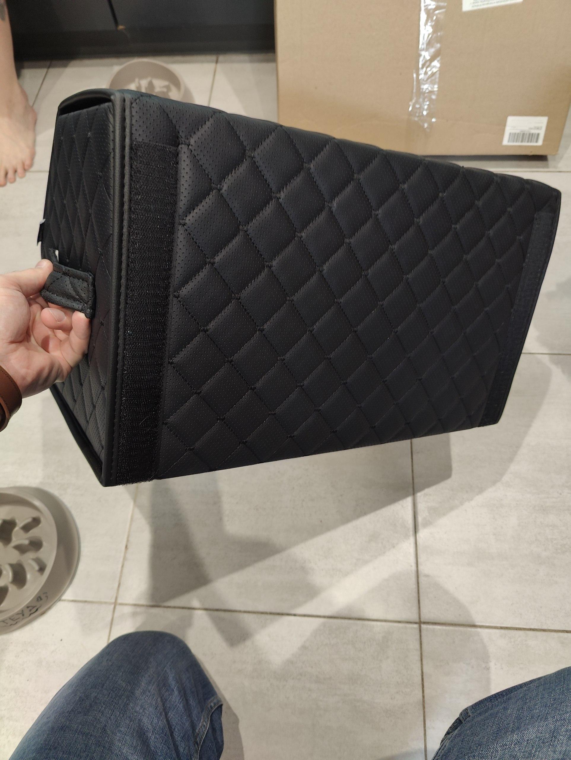 Сумка-органайзер EVAtech ECO M 30x30x50 см EHECEMBBBBV024 черный в реальных условиях использования от покупателя Сергей.