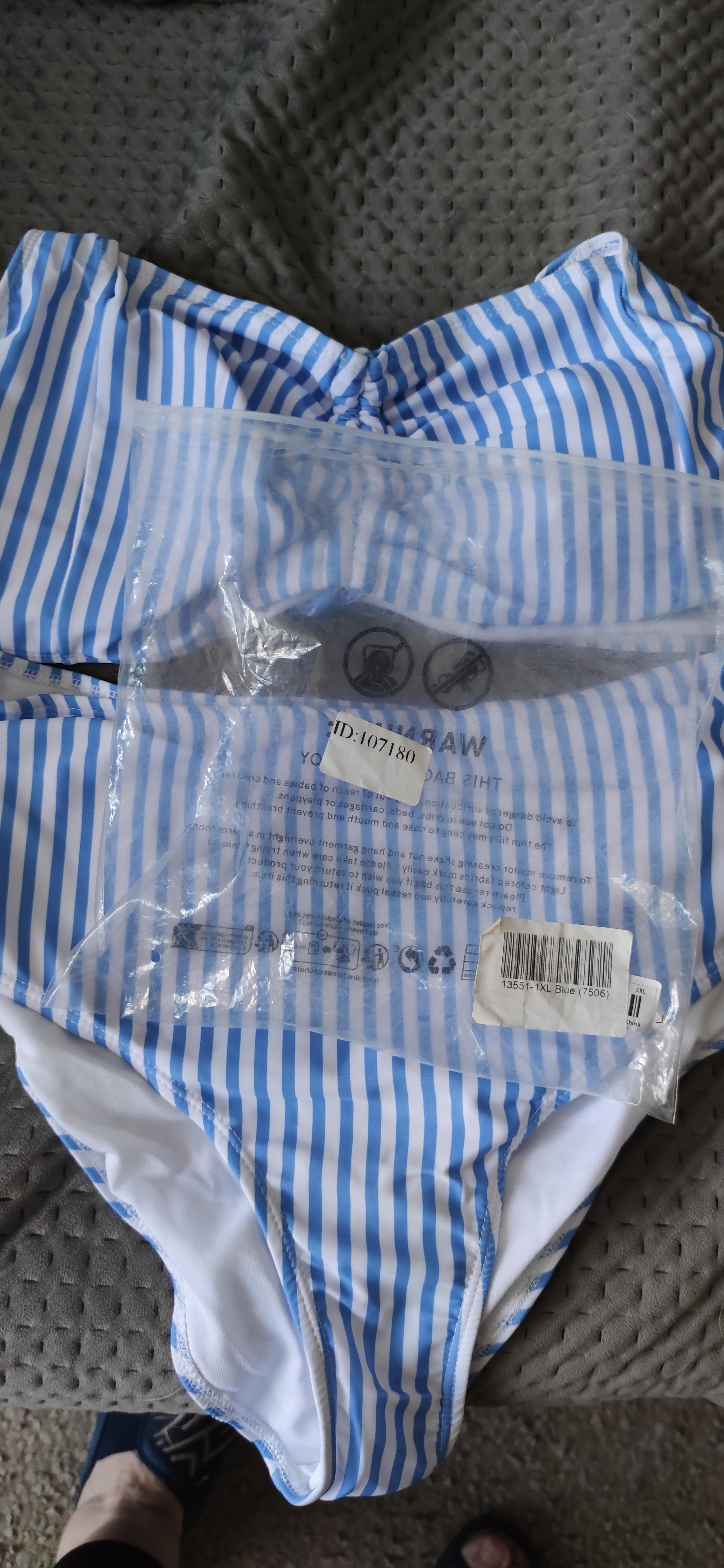 Фото: Купальник цельный FS Esmeralda с утяжкой Plus Size 2XL р. 54-56 Синий (13522, отправлено покупателем Світлана Зарубіна Купальник цельный FS Esmeralda с утяжкой Plus Size 2XL р. 54-56 Синий (13522 в реальных условиях использования от покупателя Світлана Зарубіна.