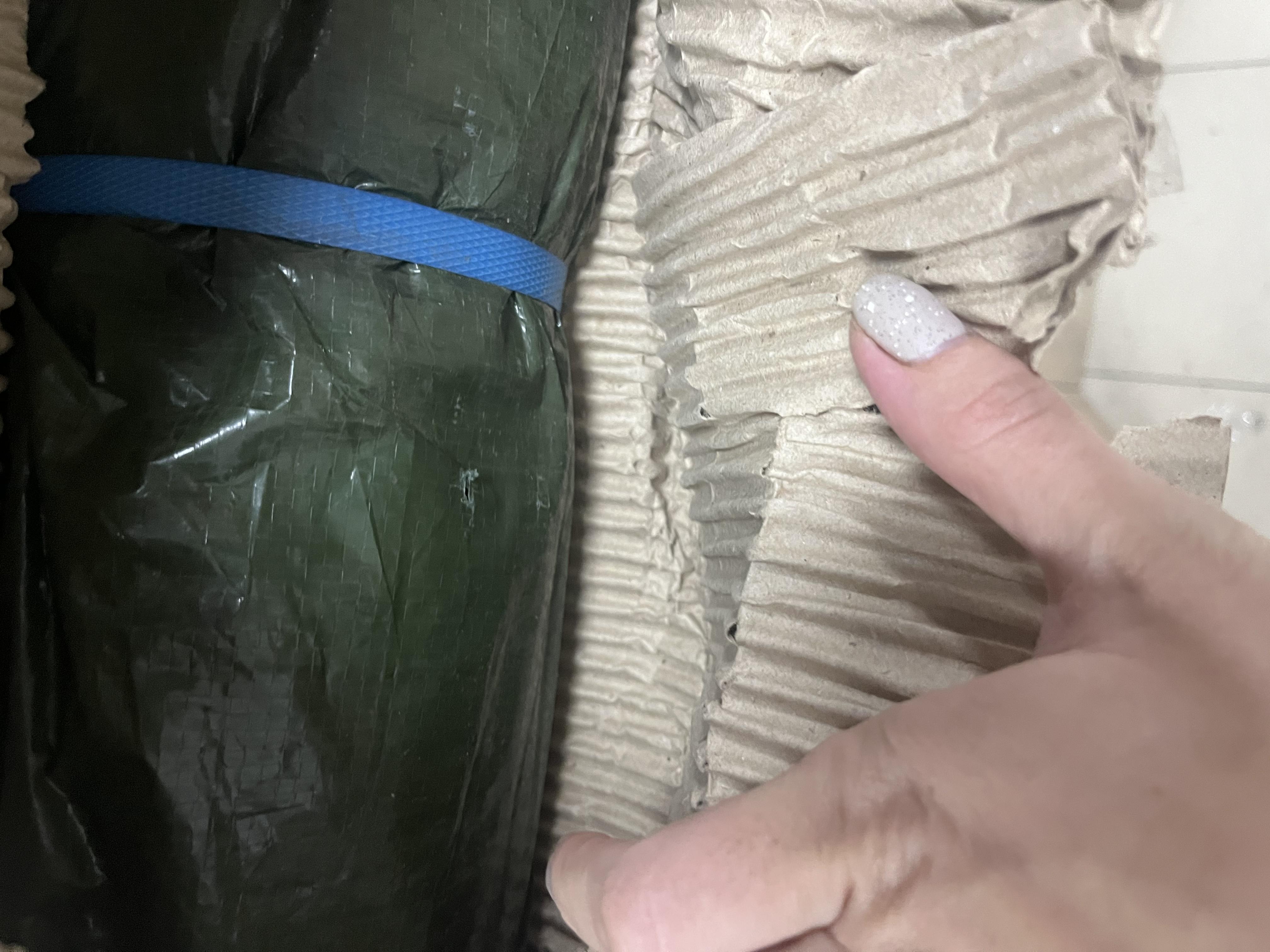 Тент AgroStar с люверсами тарпаулин 100 г/м2 4x5 м Зеленый (BF-А0049293) в реальных условиях использования от покупателя Альона.