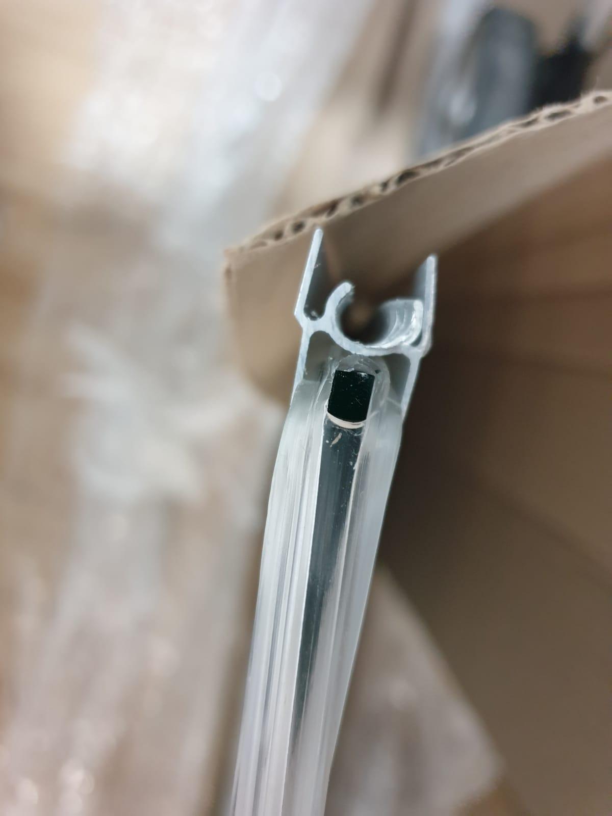 Шафа-купе 3.262.242.60-3 ROKO 2092x600x2420 мм білий двері ДСП/дзеркало/ДСП у реальних умовах використання від покупця Богдан.