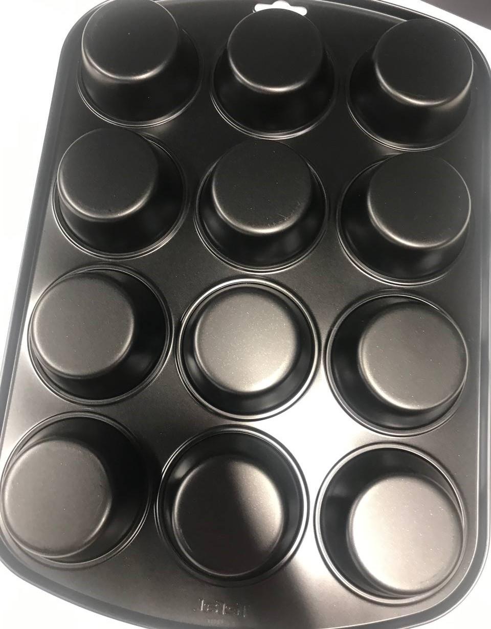 Форма для выпекания Tefal мафинов Easybake baking на 12 шт 38x27x3 см J1745074 в реальных условиях использования от пользователя Люба Терещук.