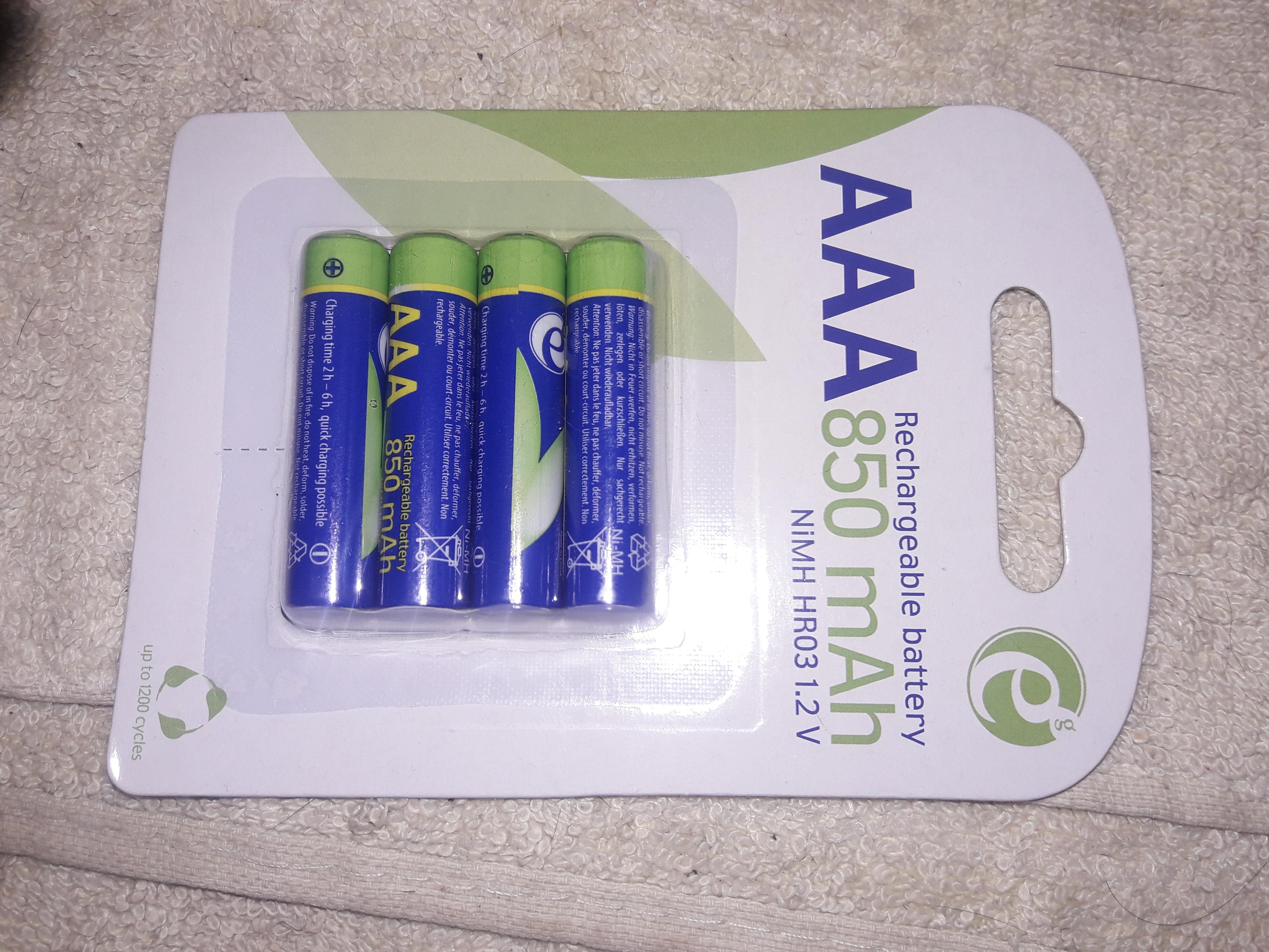 Аккумулятор EnerGenie AAA (мизинчиковые) 4 шт. (EG-BA-AAA8R4-01) в реальных условиях использования от покупателя Михаил.