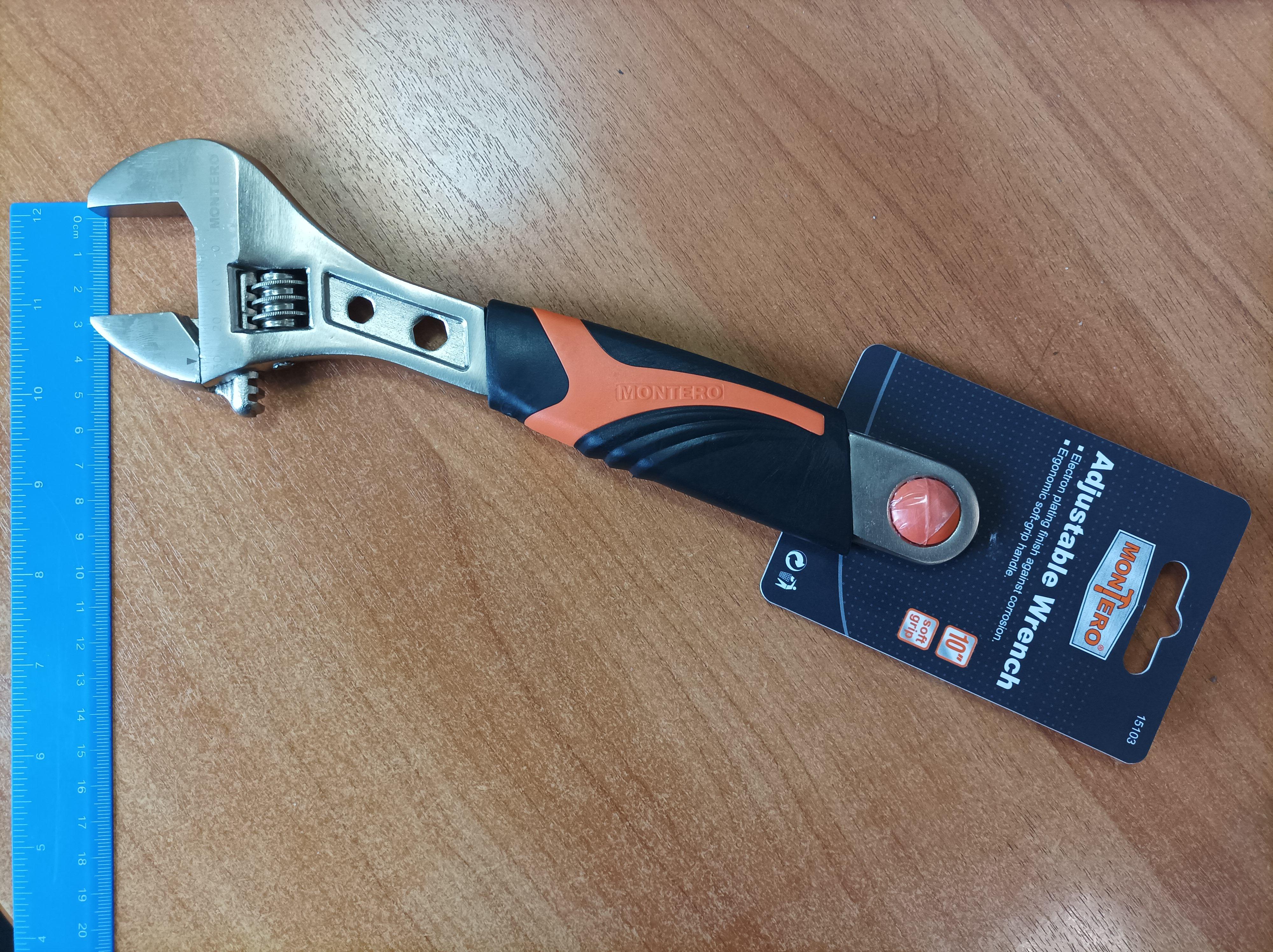 Ключ разводной Montero 15103 в реальных условиях использования от покупателя Сергій.