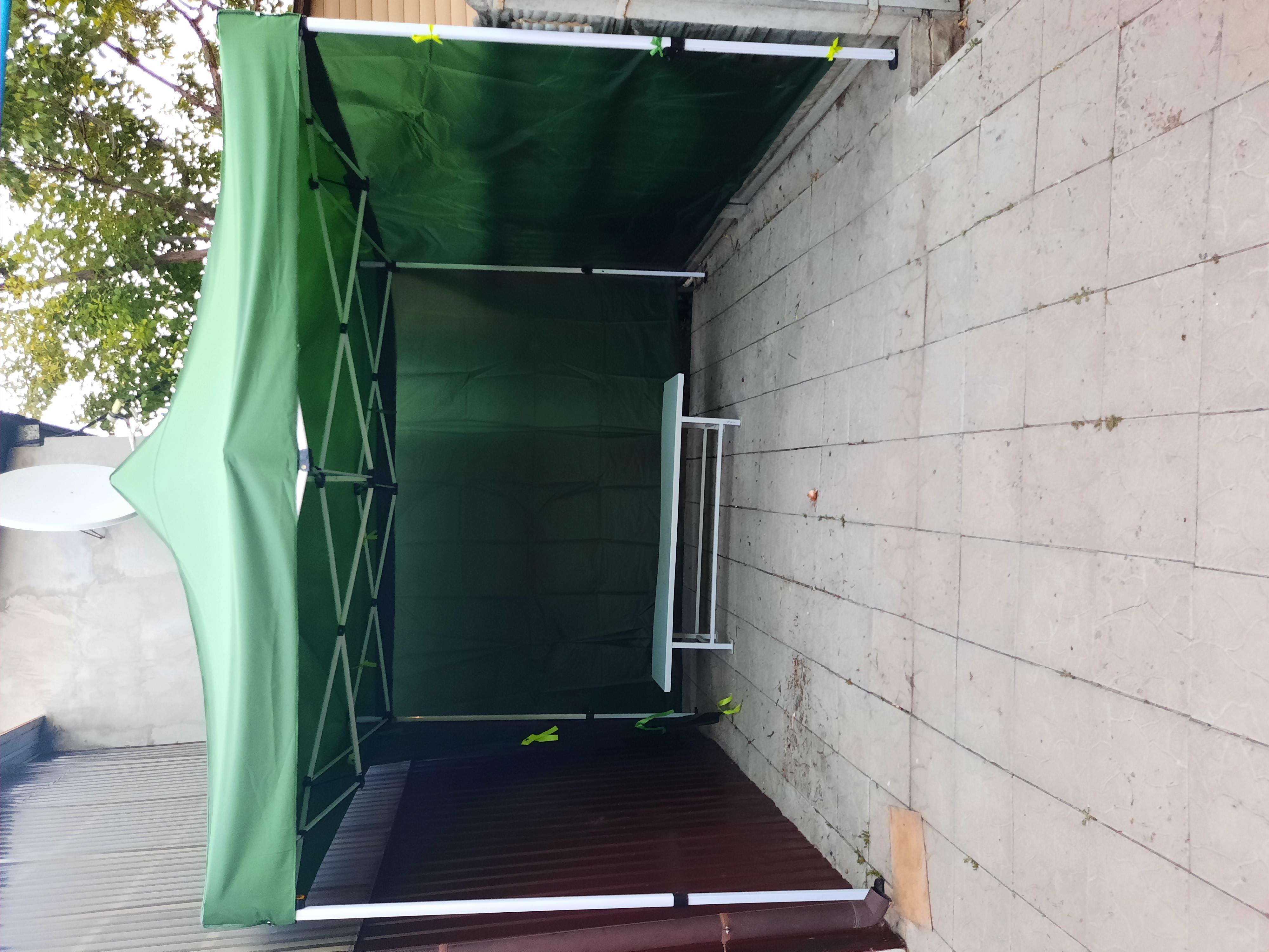 Фото: Стенка на шатер боковая SmartUS 9 м 3 стенки 3х3 м Зеленый (KAR-11212), отправлено пользователем Сергій Стенка на шатер боковая SmartUS 9 м 3 стенки 3х3 м Зеленый (KAR-11212) в реальных условиях использования от пользователя Сергій.