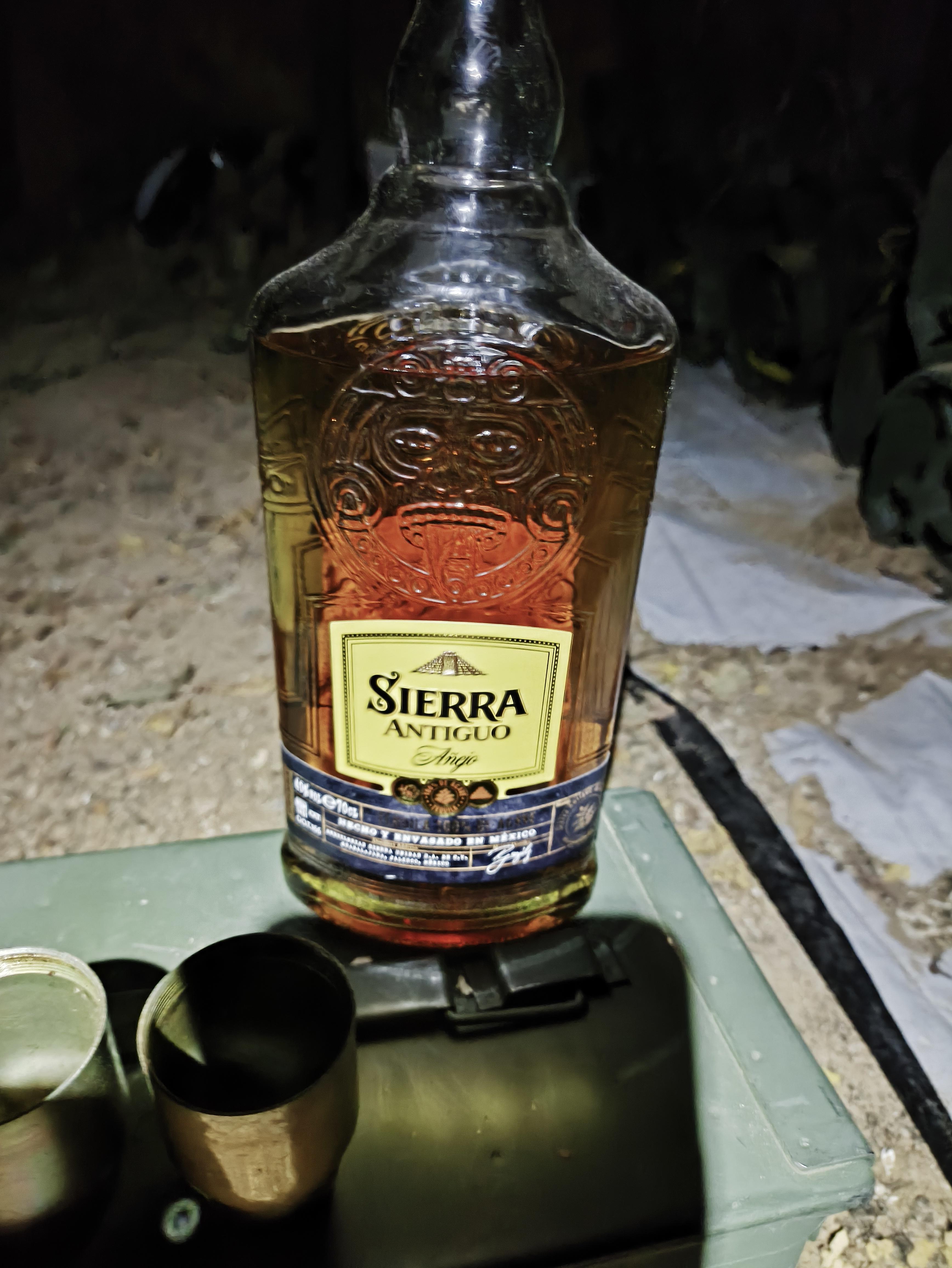 Текила Sierra Antiguo Anejo 0,7 л 40% в реальных условиях использования от покупателя Сергій.