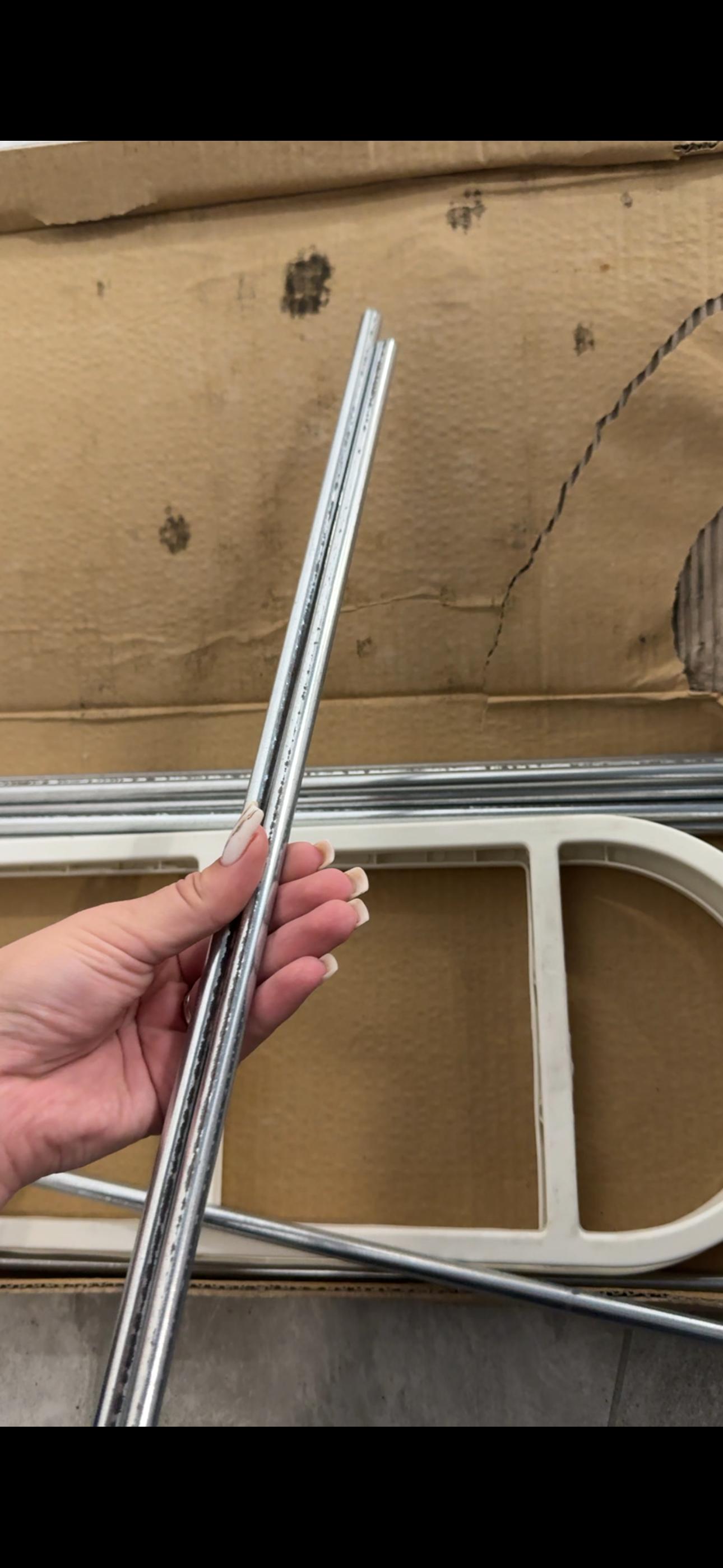 Полиця для взуття 3-х рівнева 14830 19х45х46 см Білий (4995147) у реальних умовах використання від покупця Анастасія.